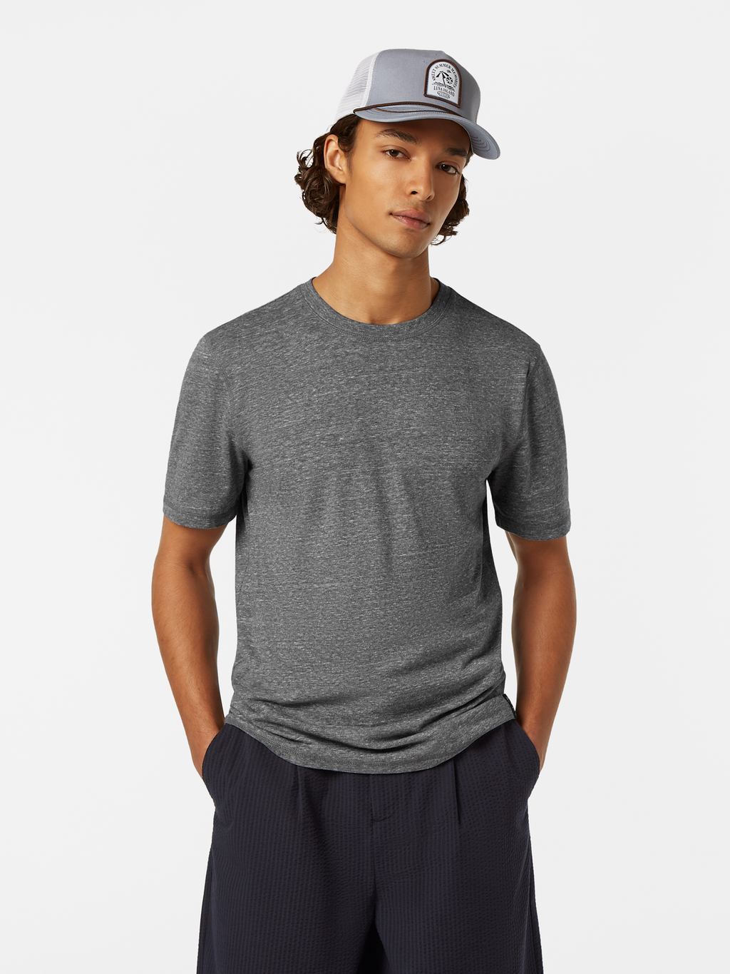 Regular Fit Melange T-Shirt
