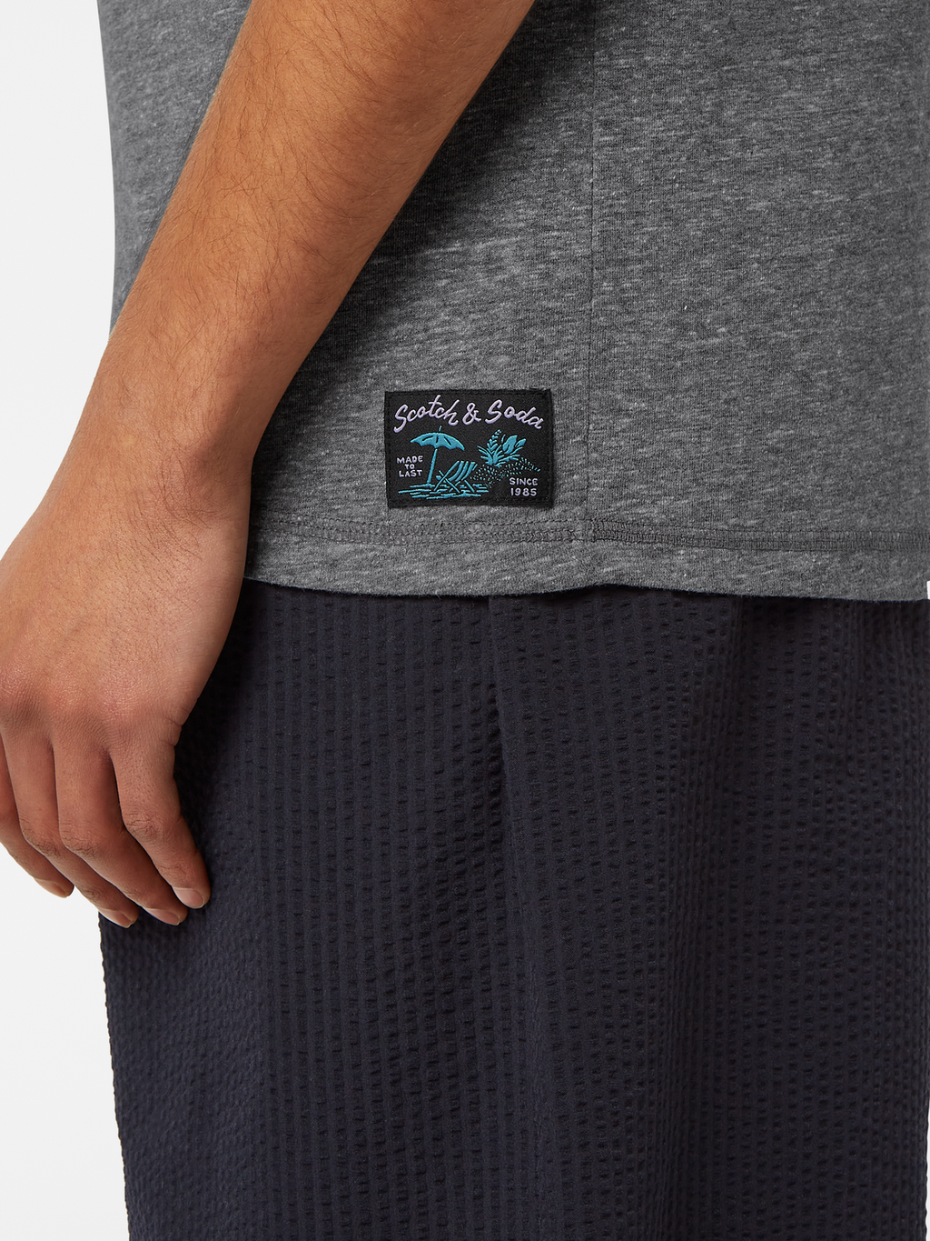 Regular Fit Melange T-Shirt