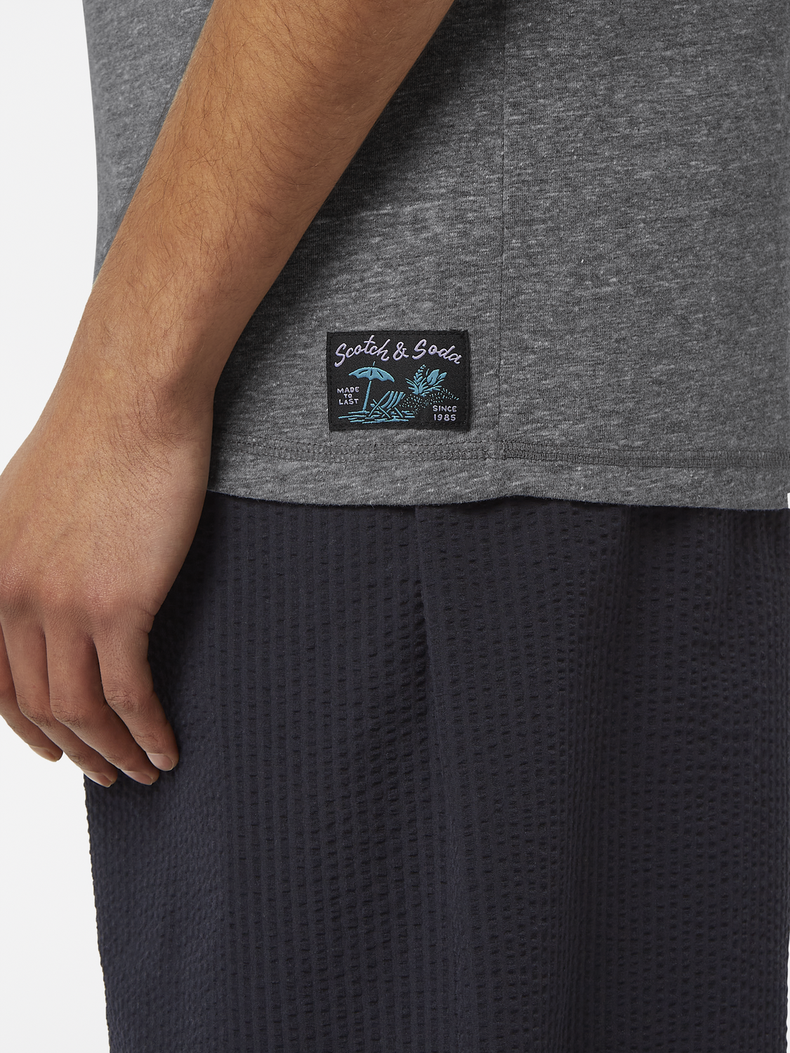 Regular Fit Melange T-Shirt