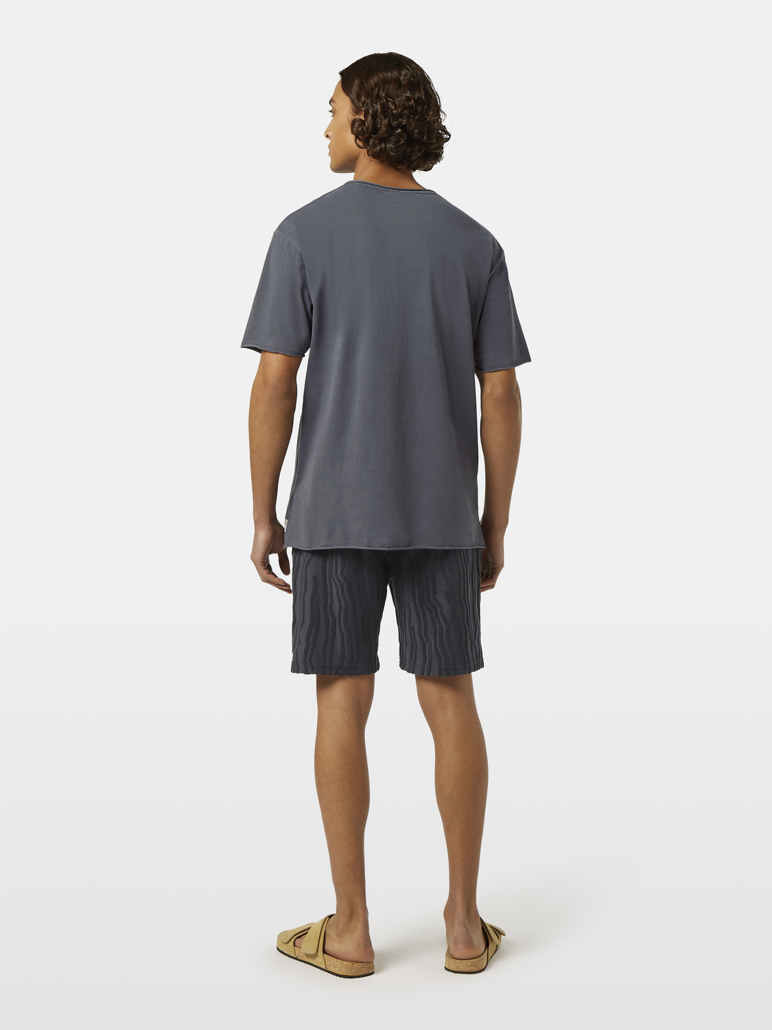 Relaxed-Fit Raw Edge T-Shirt