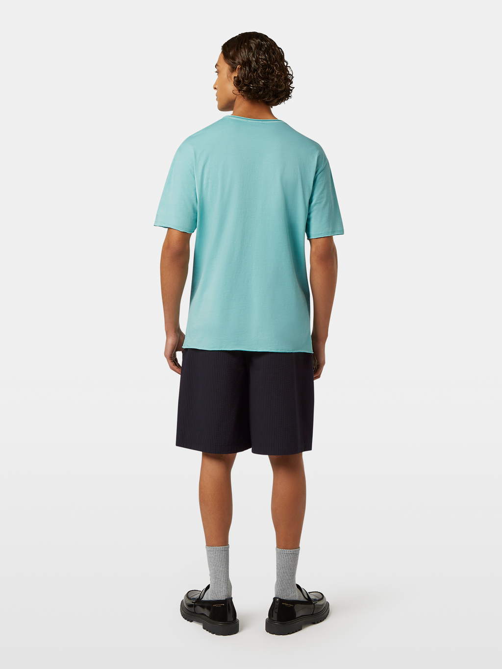 Relaxed-Fit Raw Edge T-Shirt