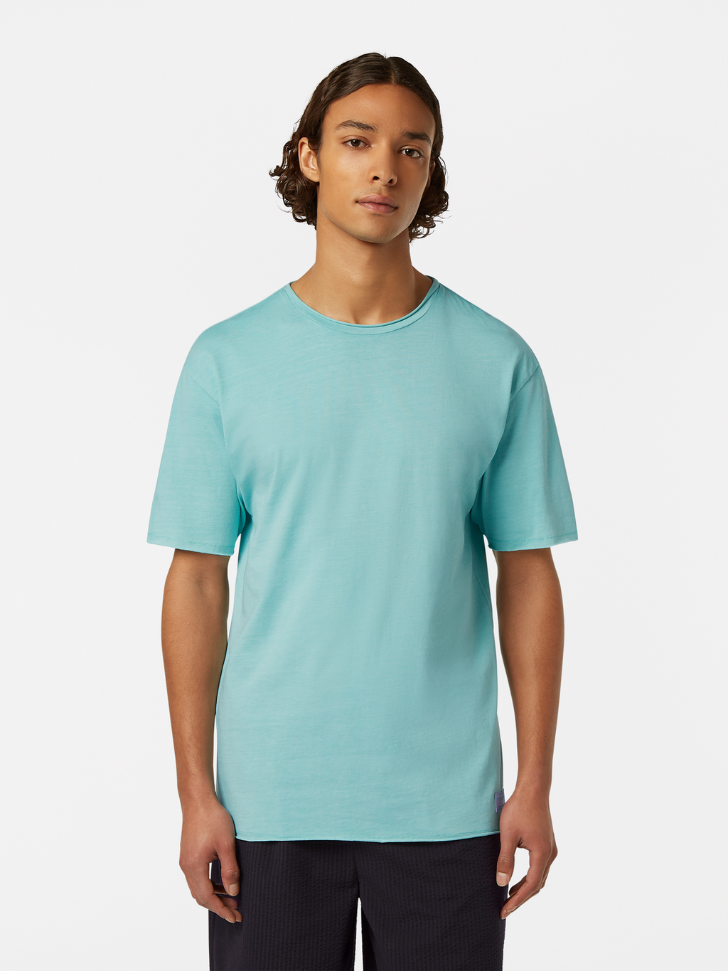 Relaxed-Fit Raw Edge T-Shirt