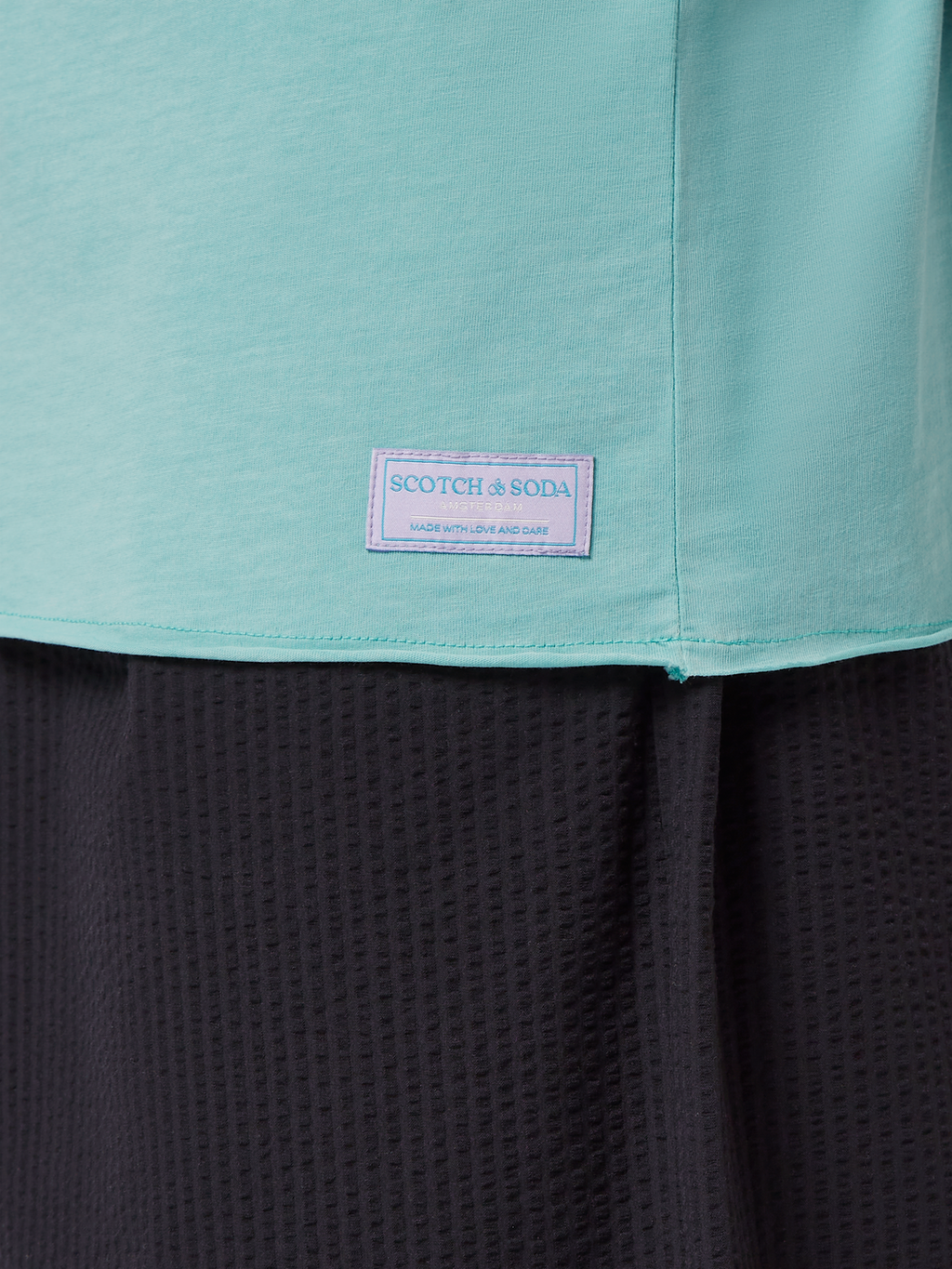 Relaxed-Fit Raw Edge T-Shirt