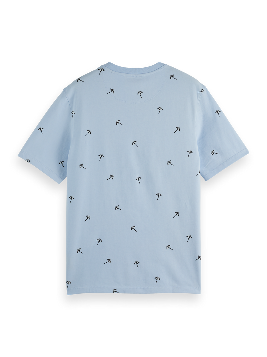 Regular-Fit Micro Printed T-Shirt