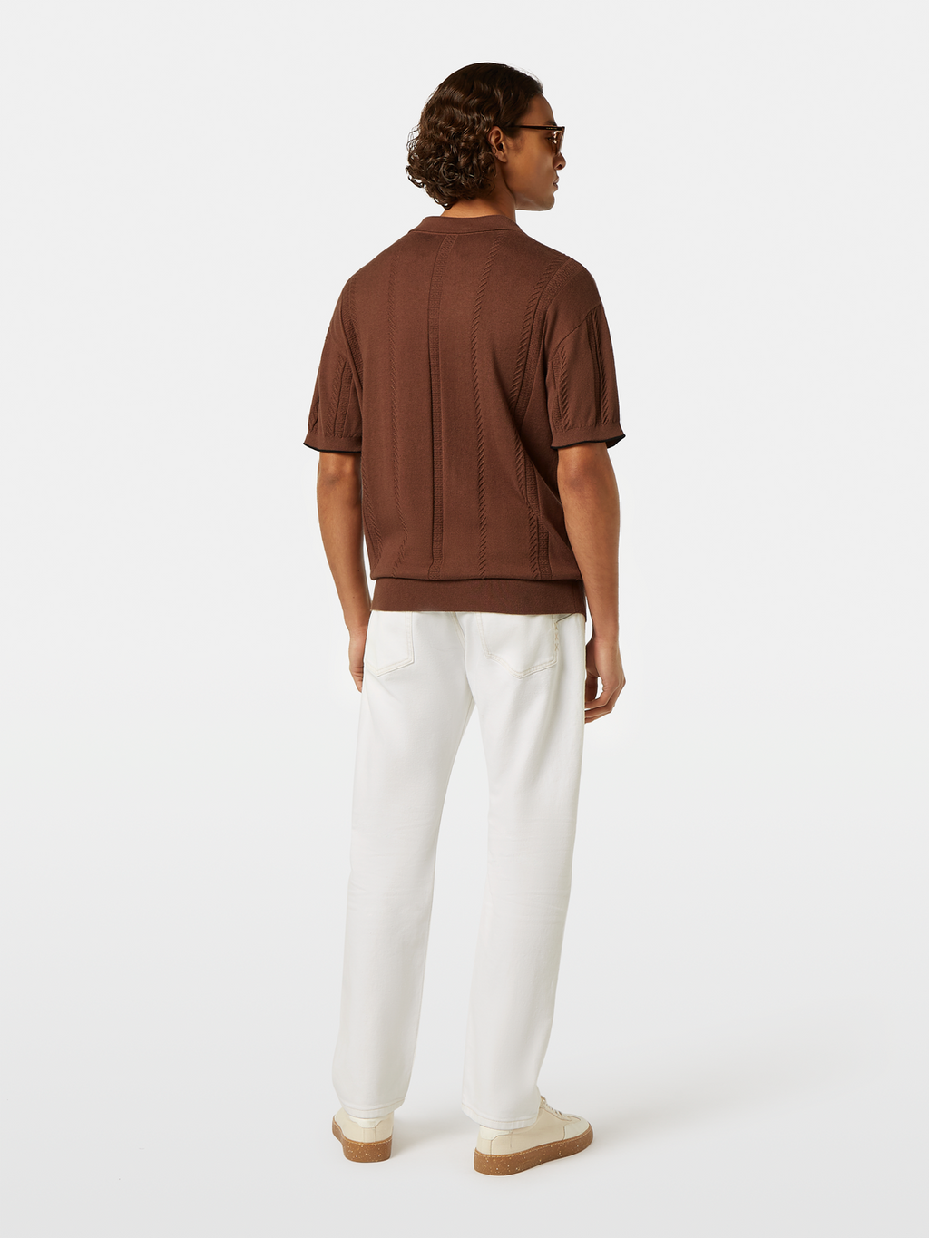 Relaxed-Fit Knit Polo