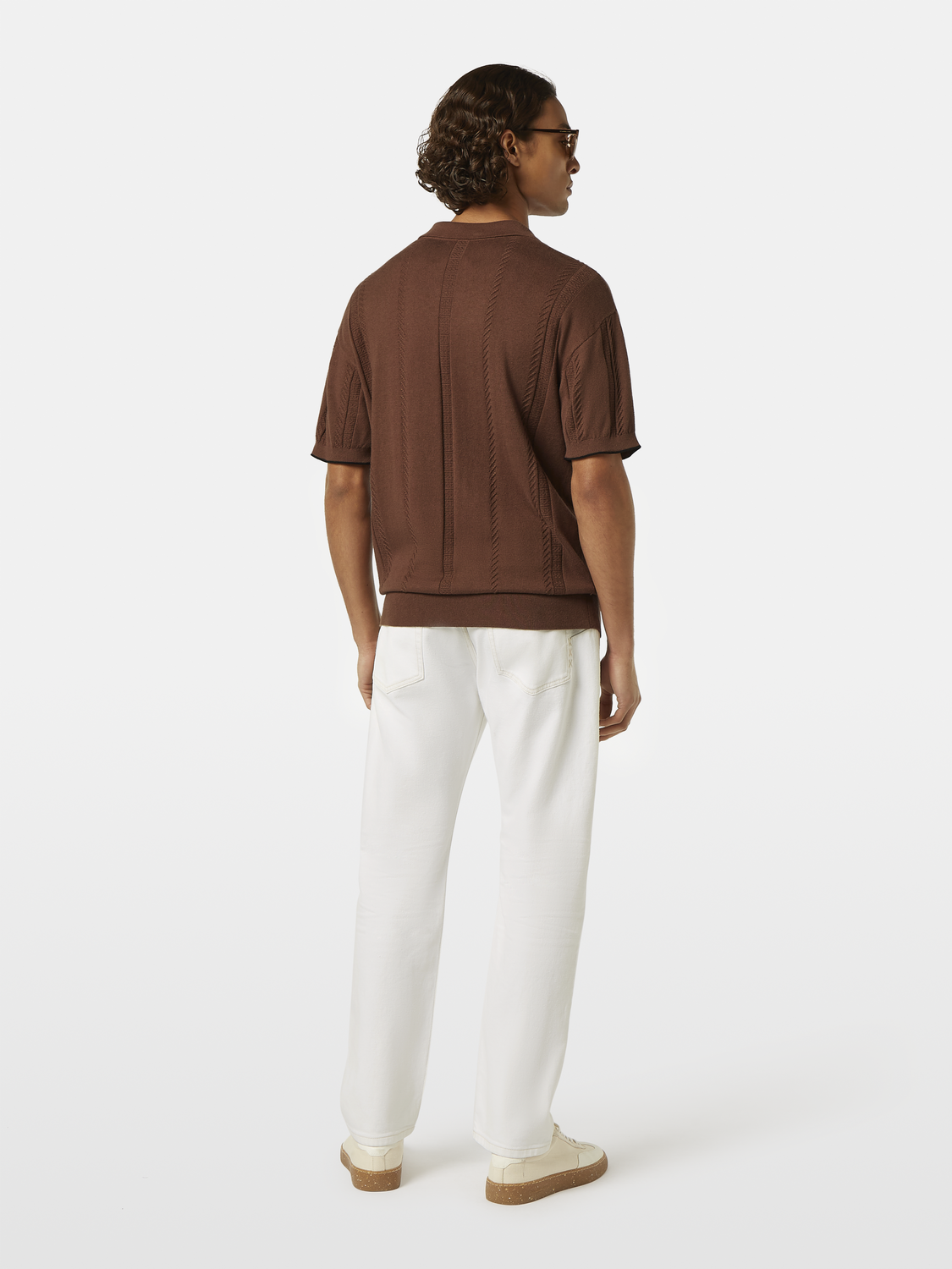 Relaxed-Fit Knit Polo