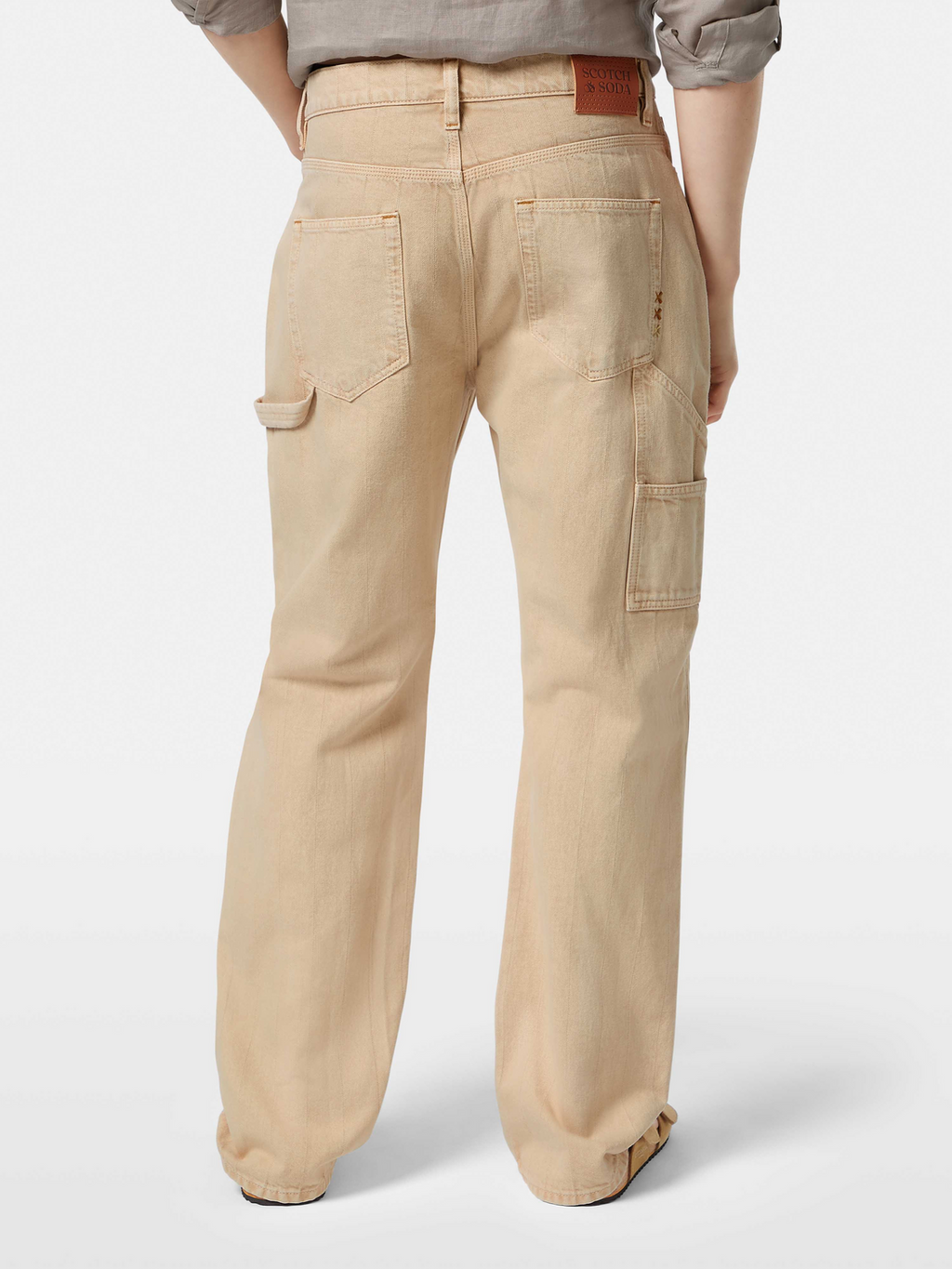 Verve Straight Workwear Jeans | Desert Sand
