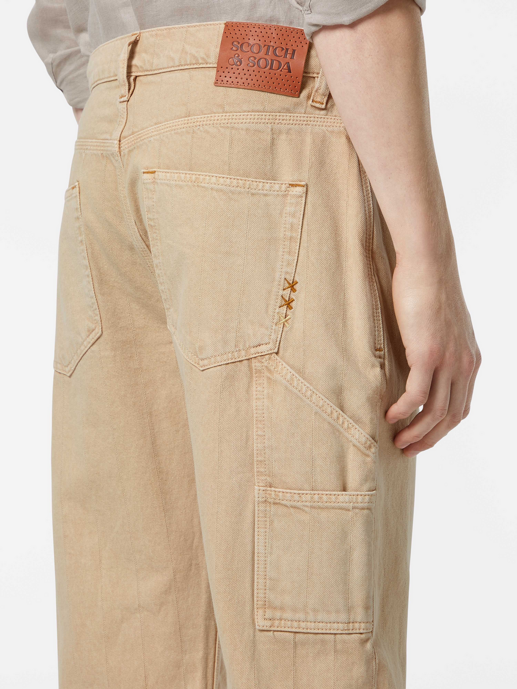 Verve Straight Workwear Jeans | Desert Sand