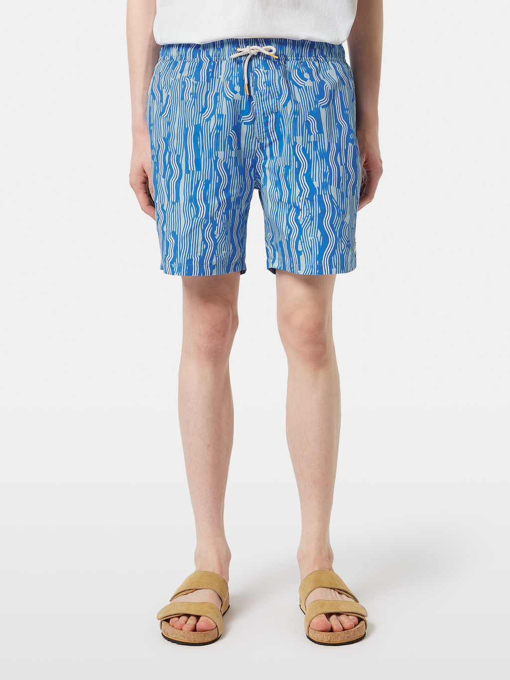 Printed Mid-Length Swimshort