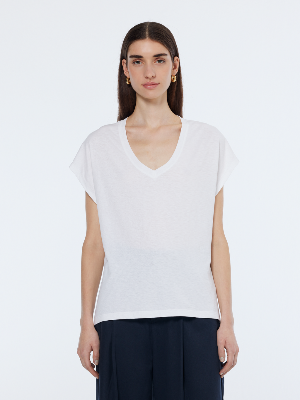 Essentials — Slub V-Neck T-Shirt