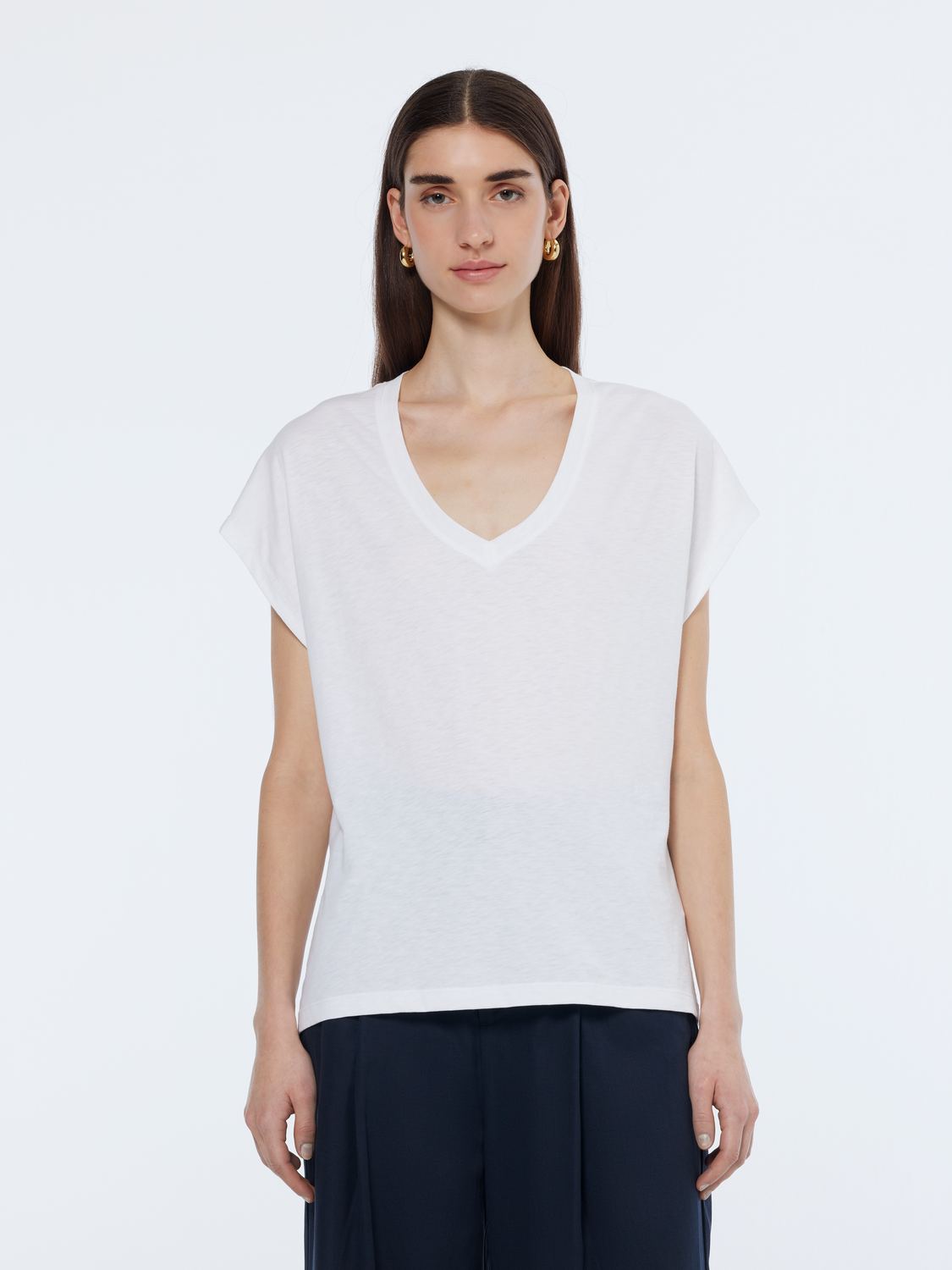 Essentials — Slub V-Neck T-Shirt