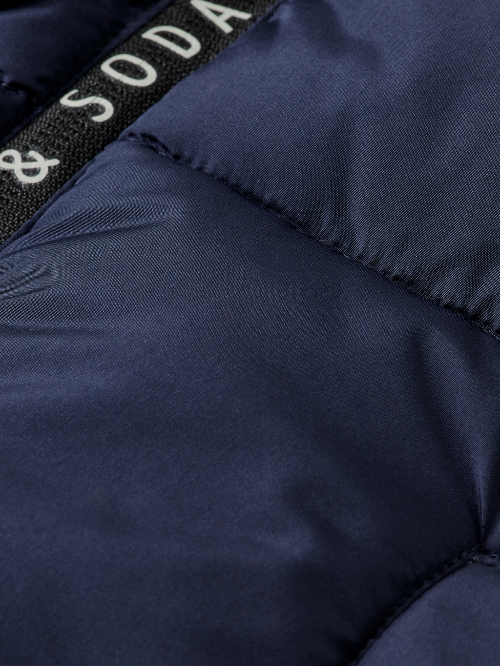 Boys' Short hooded puffer jacket