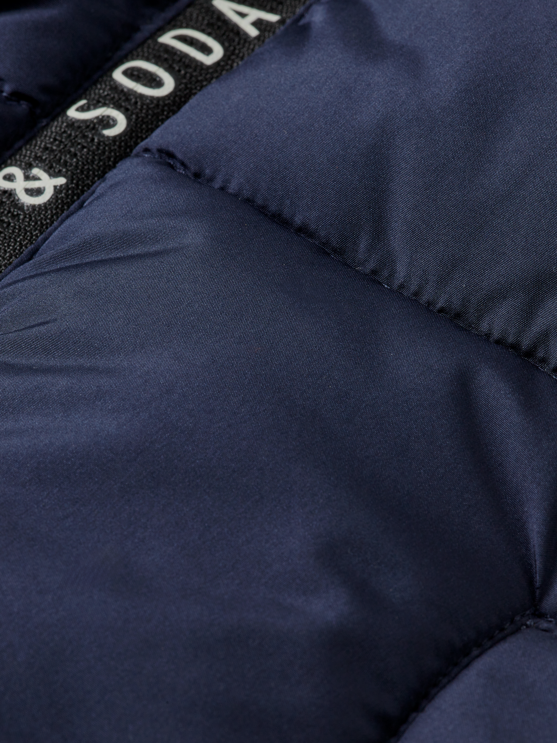 Boys' Short hooded puffer jacket