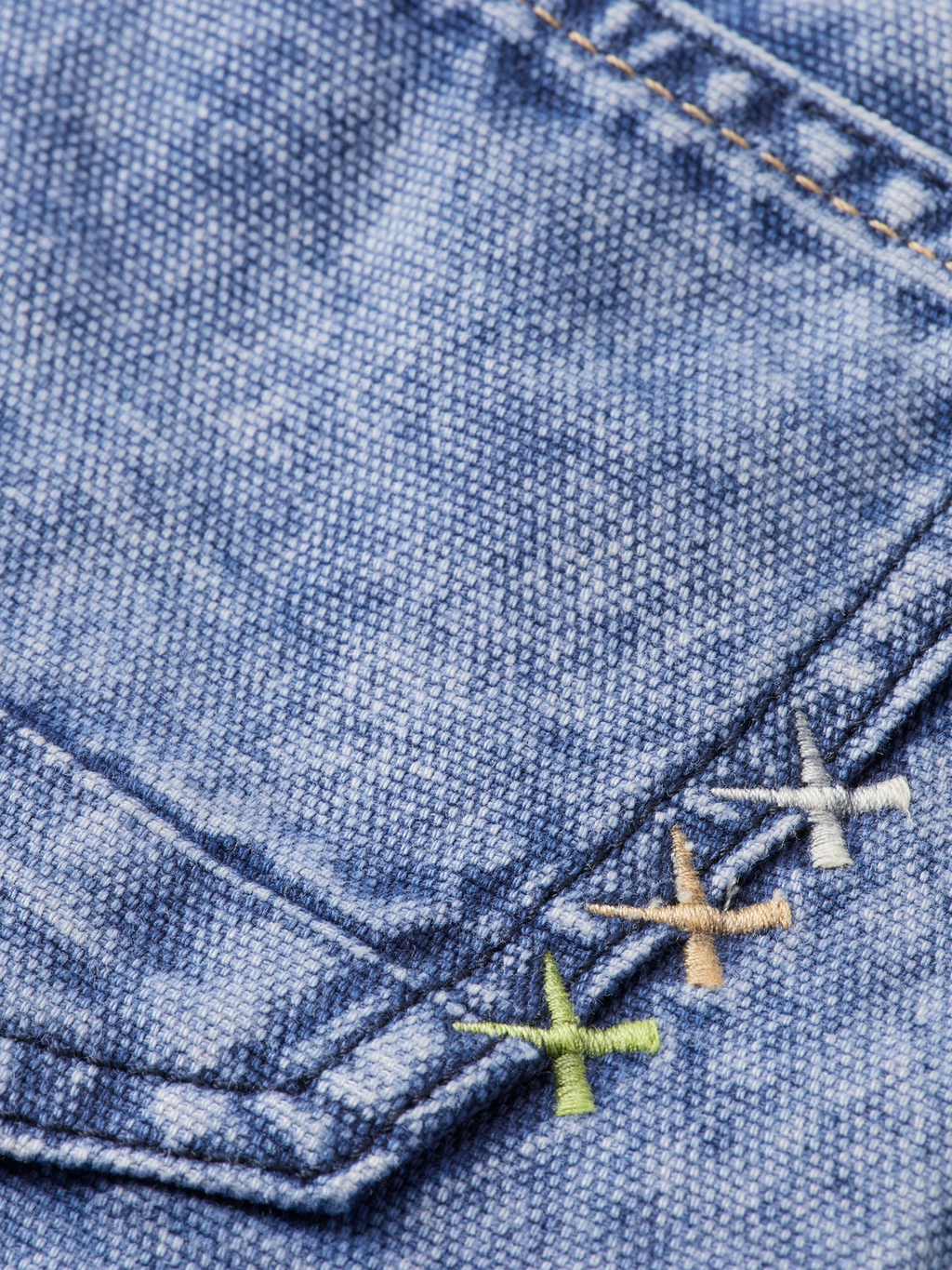 Boys' The Pitch Loose Jeans In Mountain Dyed And Washed Canvas