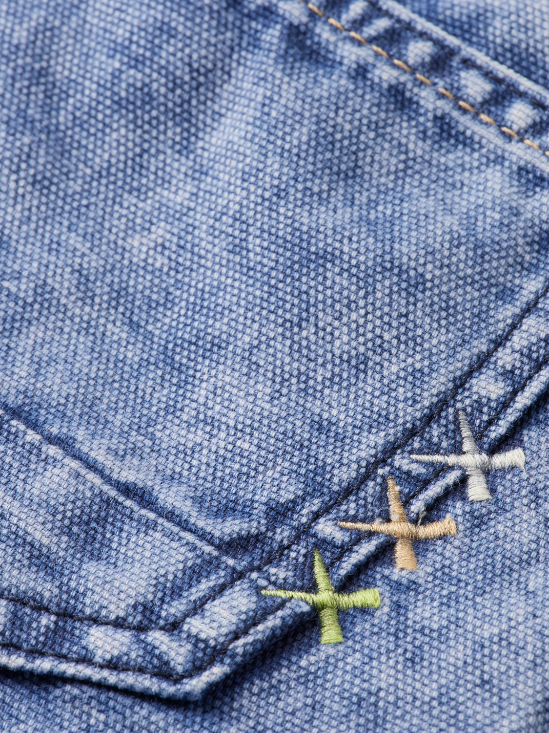 Boys' The Pitch Loose Jeans In Mountain Dyed And Washed Canvas