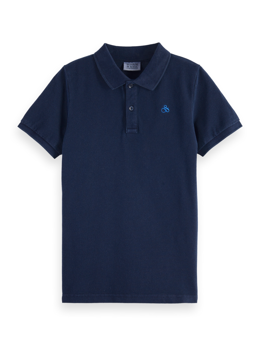 Boys' Core Garment Dyed Pique Polo