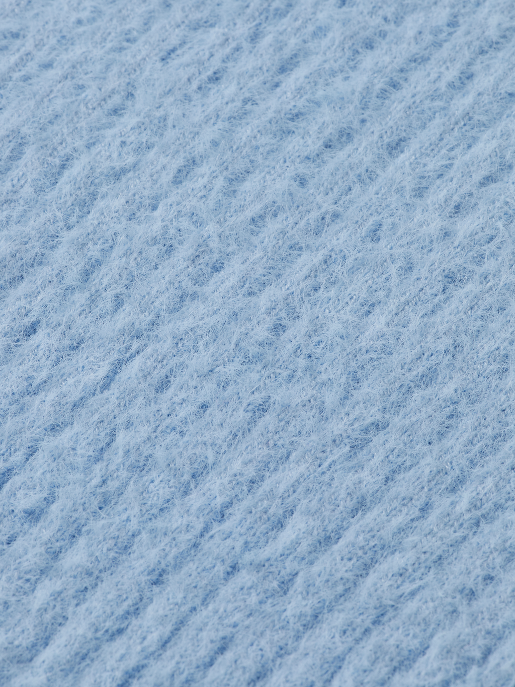 Girls' Soft Fluffy Viscose Rib Knit Hoodie