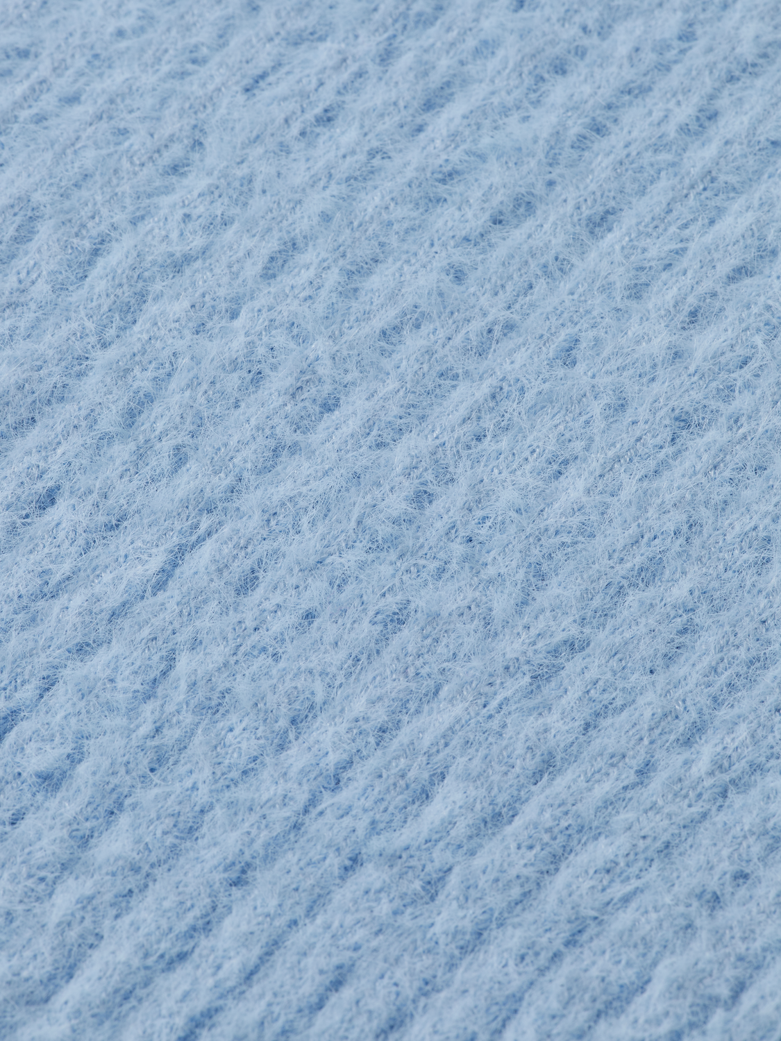 Girls' Soft Fluffy Viscose Rib Knit Hoodie