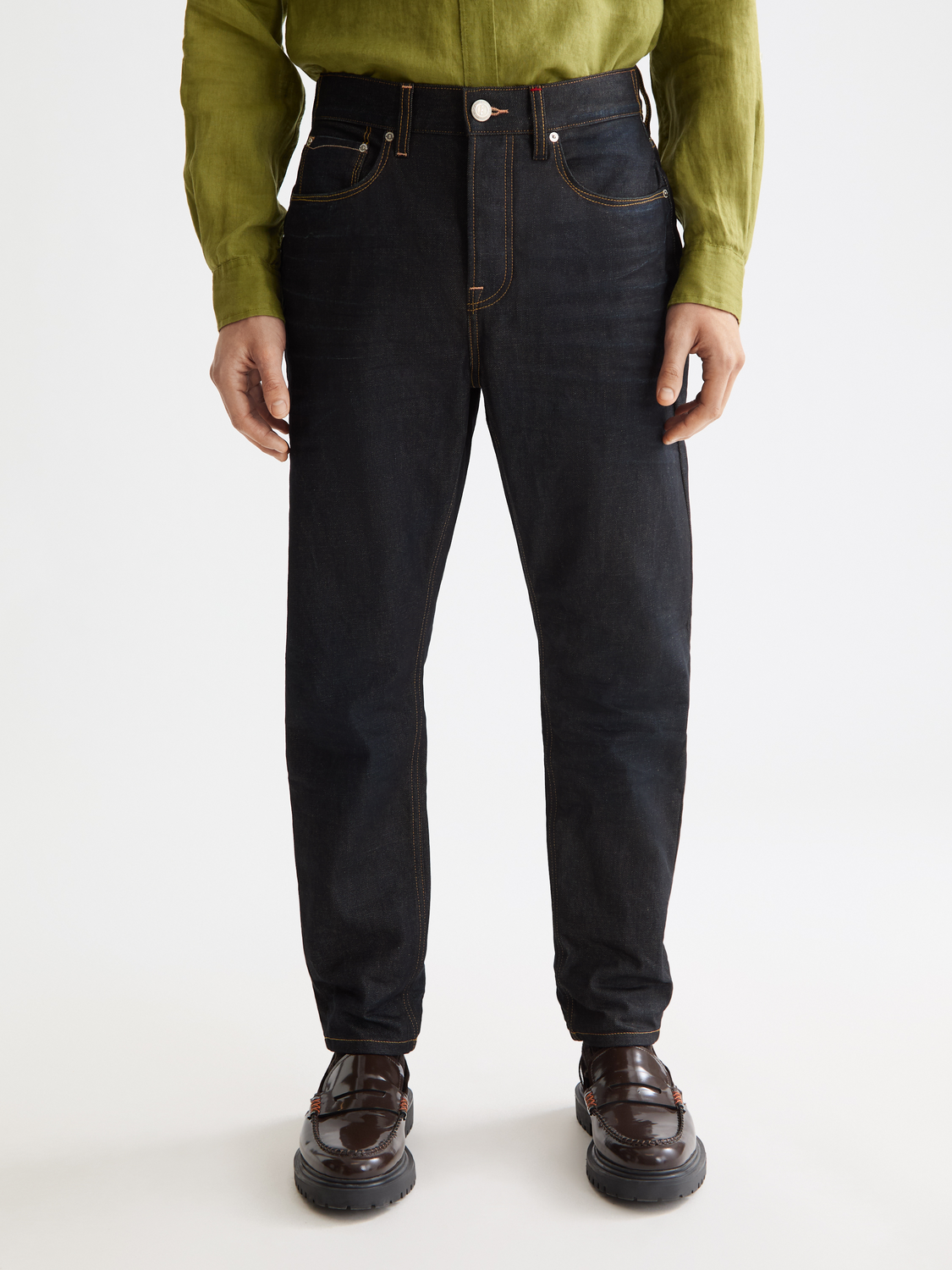 The Dean Loose Tapered Jeans — Deep Rays