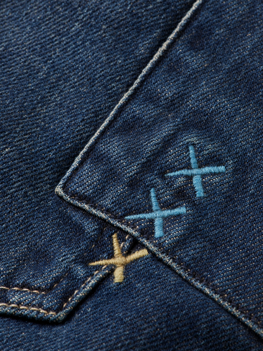 The Zee Straight Jeans — Paint It Blauw