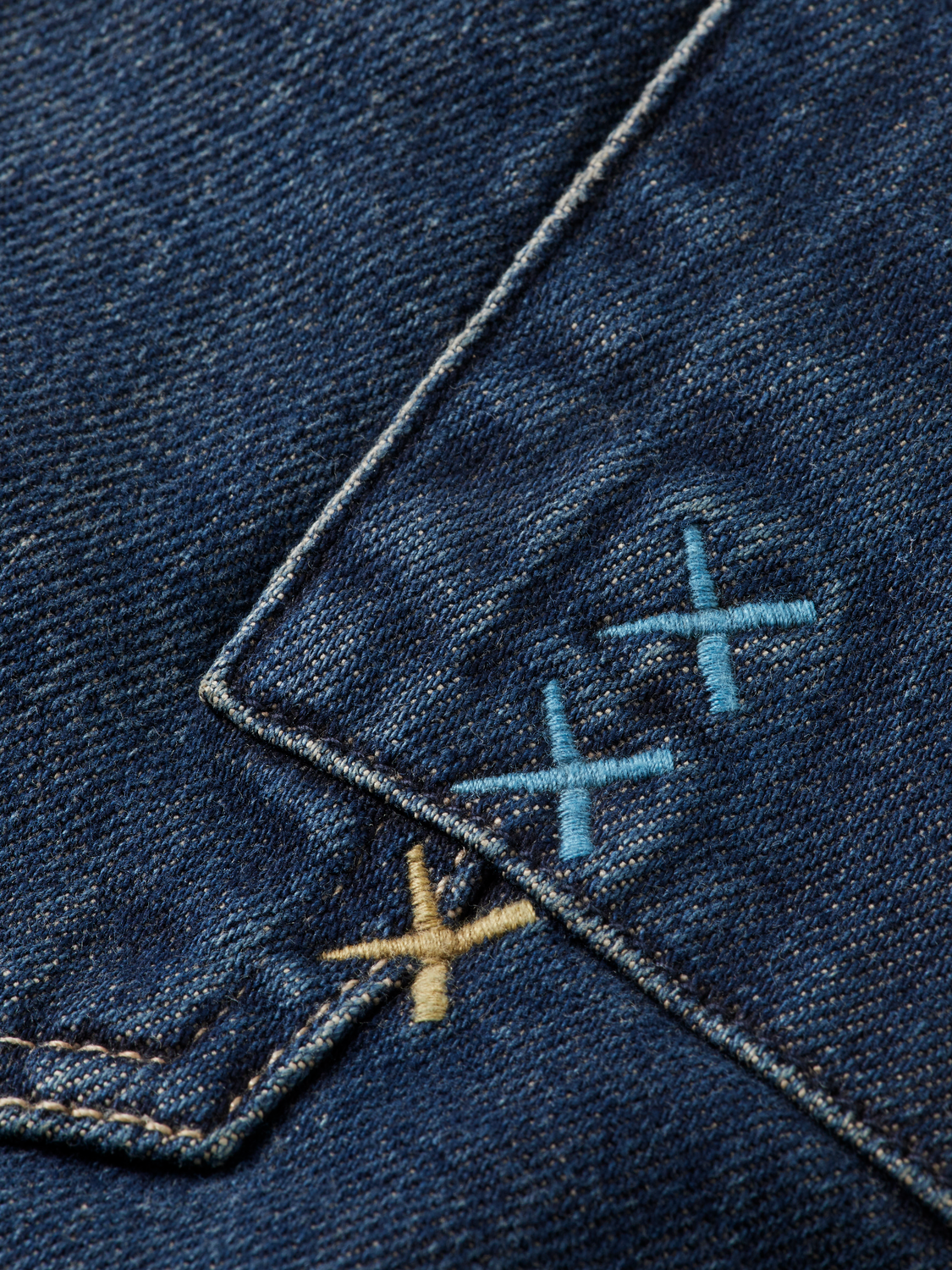 The Zee Straight Jeans — Paint It Blauw