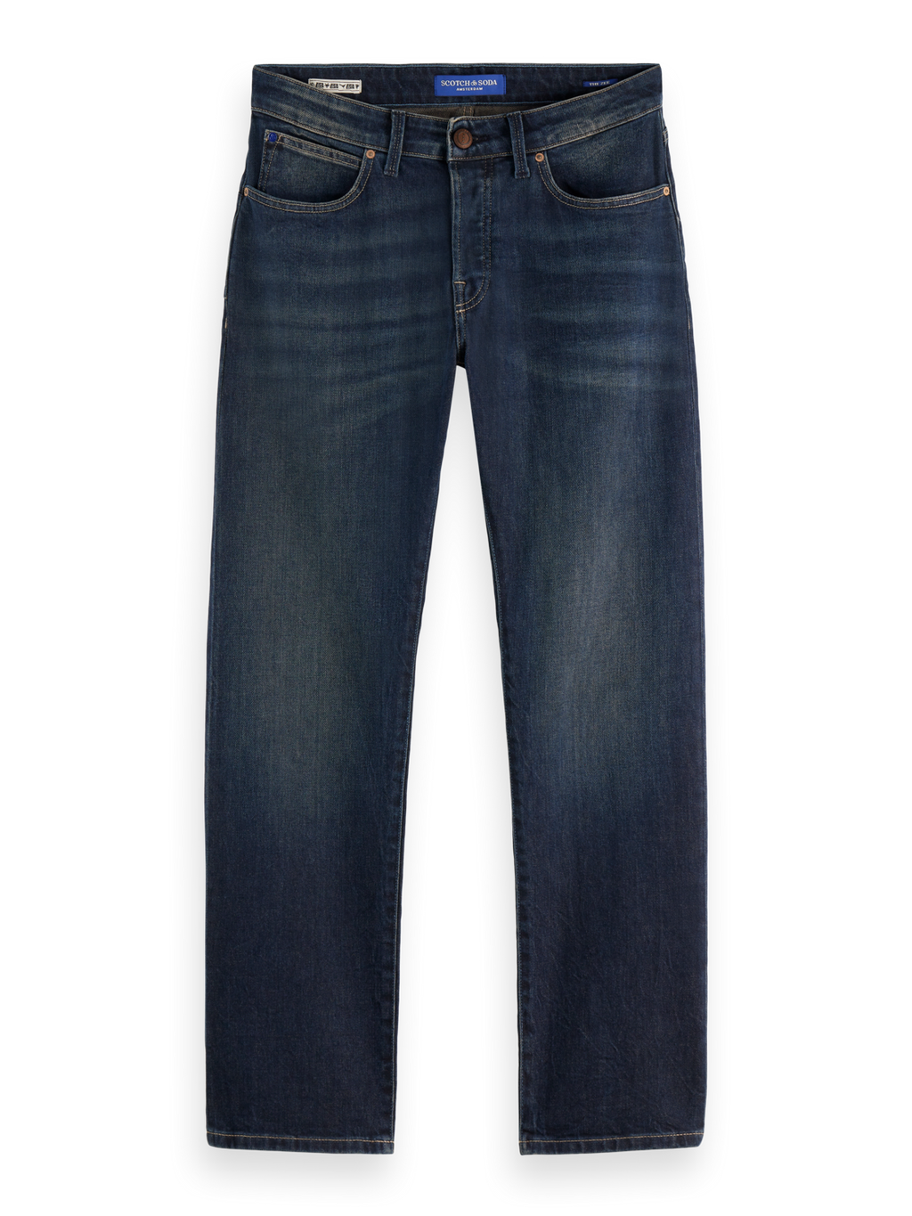The Zee Straight Jeans — Paint It Blauw