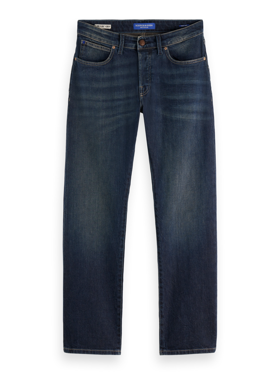 The Zee Straight Jeans — Paint It Blauw