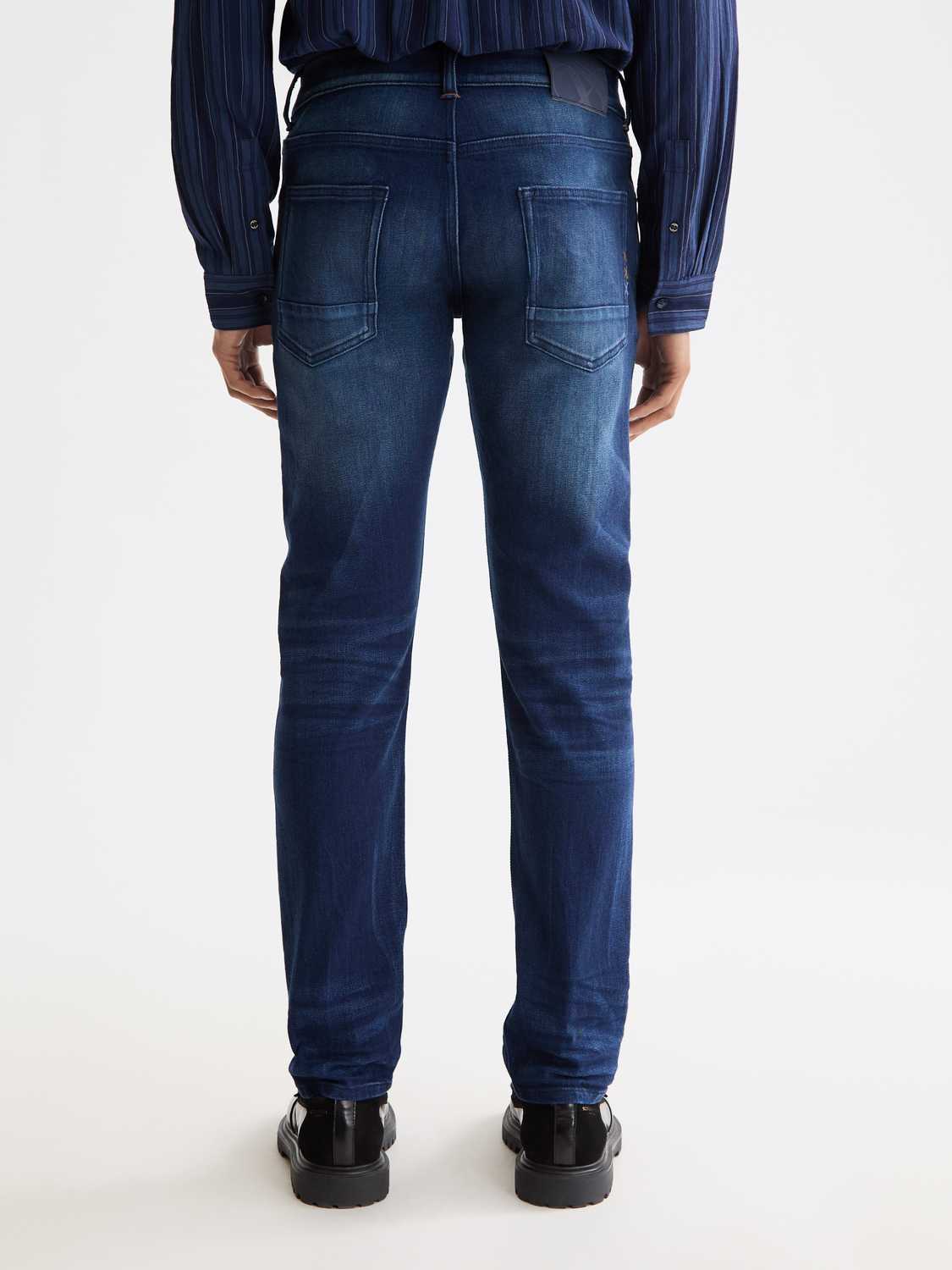 Ralston Regular Slim Jeans — Abstract Blue
