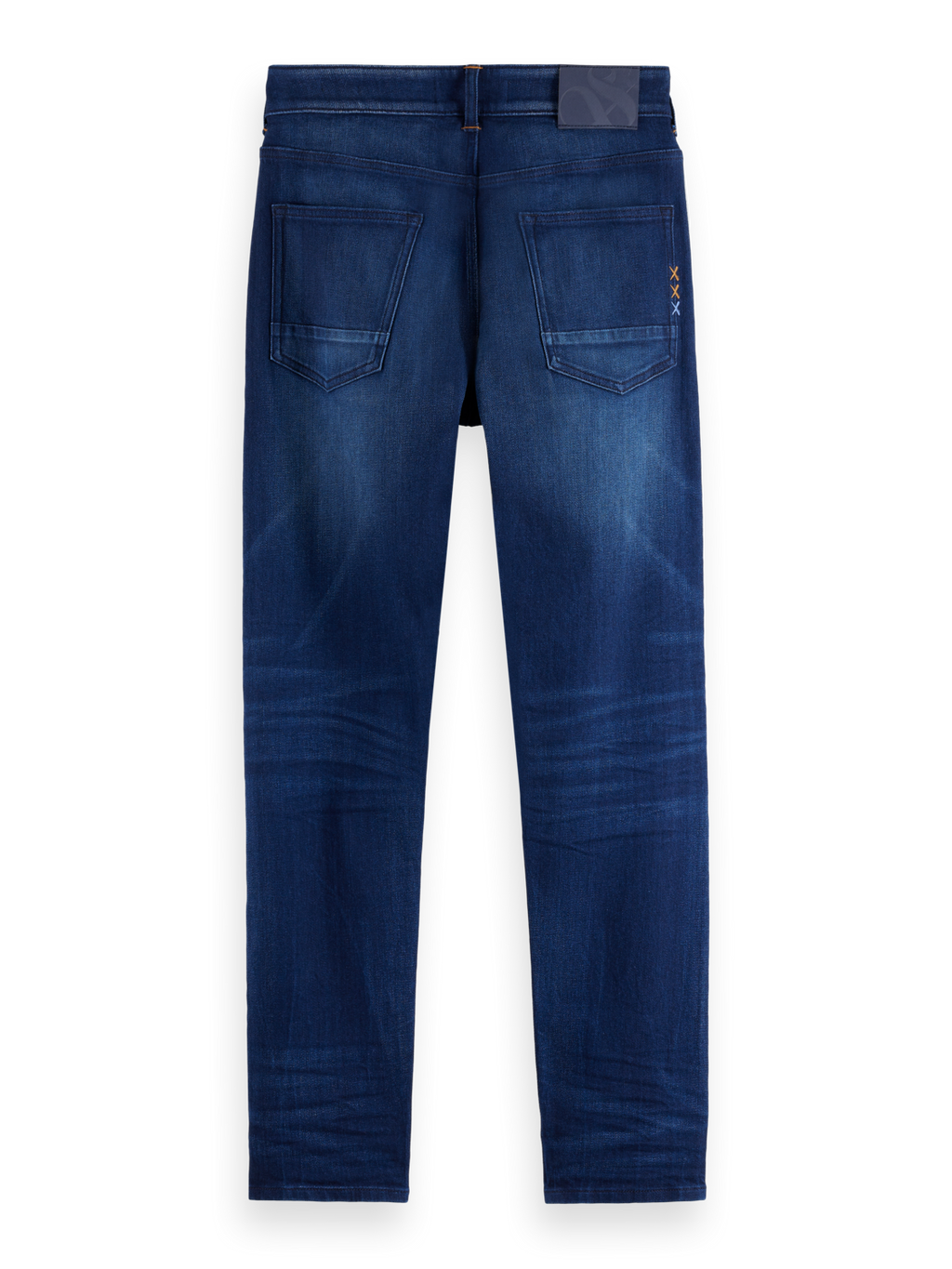 Ralston Regular Slim Jeans — Abstract Blue