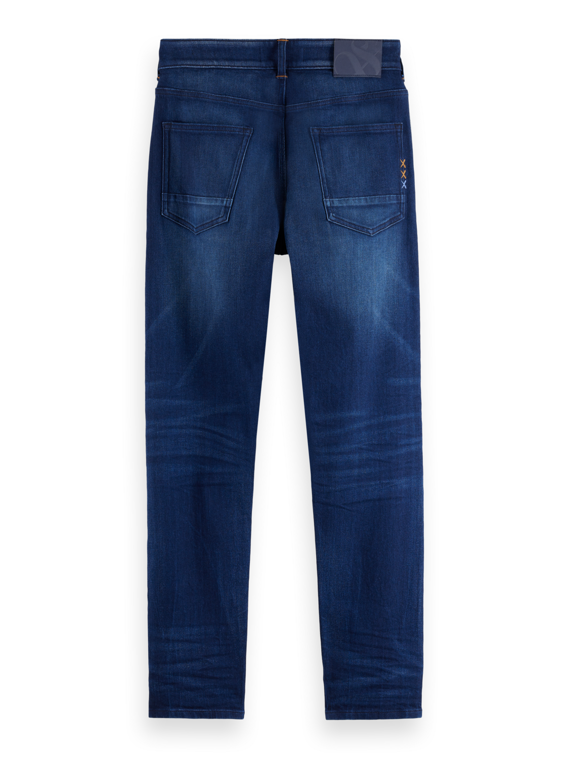 Ralston Regular Slim Jeans — Abstract Blue