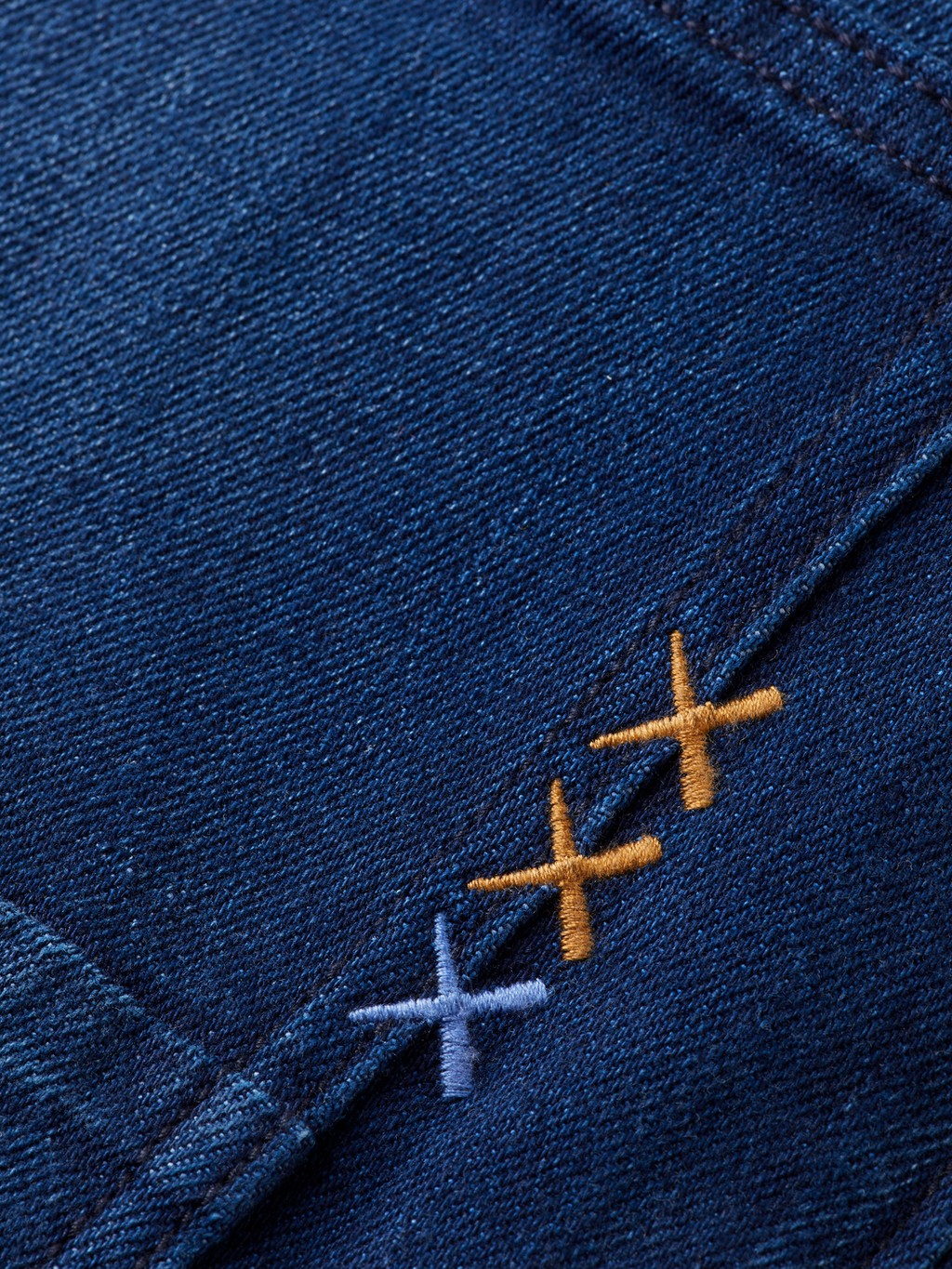 Ralston Regular Slim Jeans — Abstract Blue