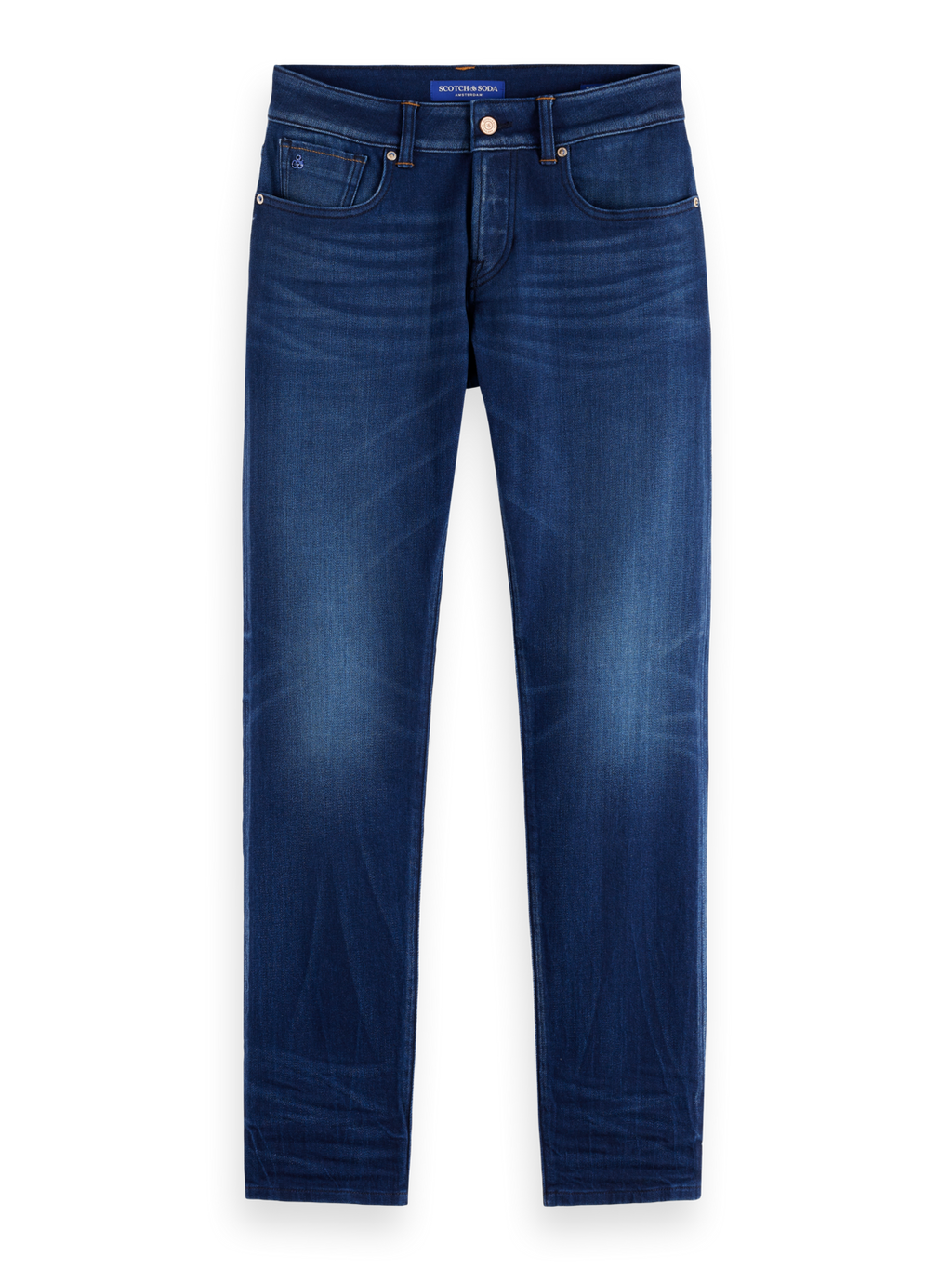 Ralston Regular Slim Jeans — Abstract Blue