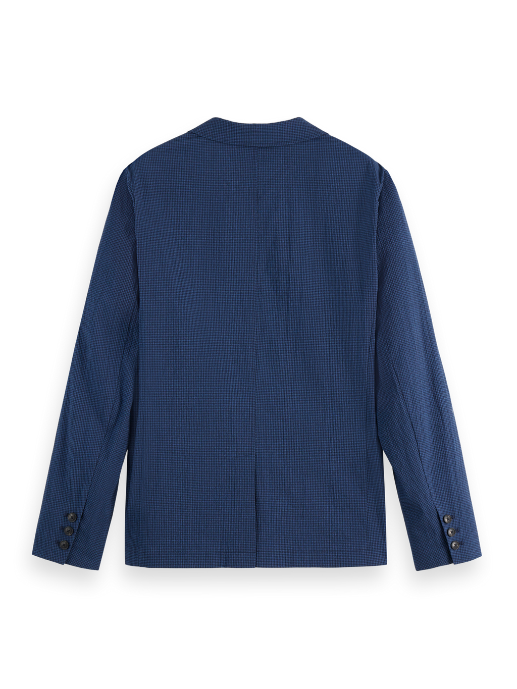 Regular-Fit Unconstructed Cotton-Blend Seersucker Blazer
