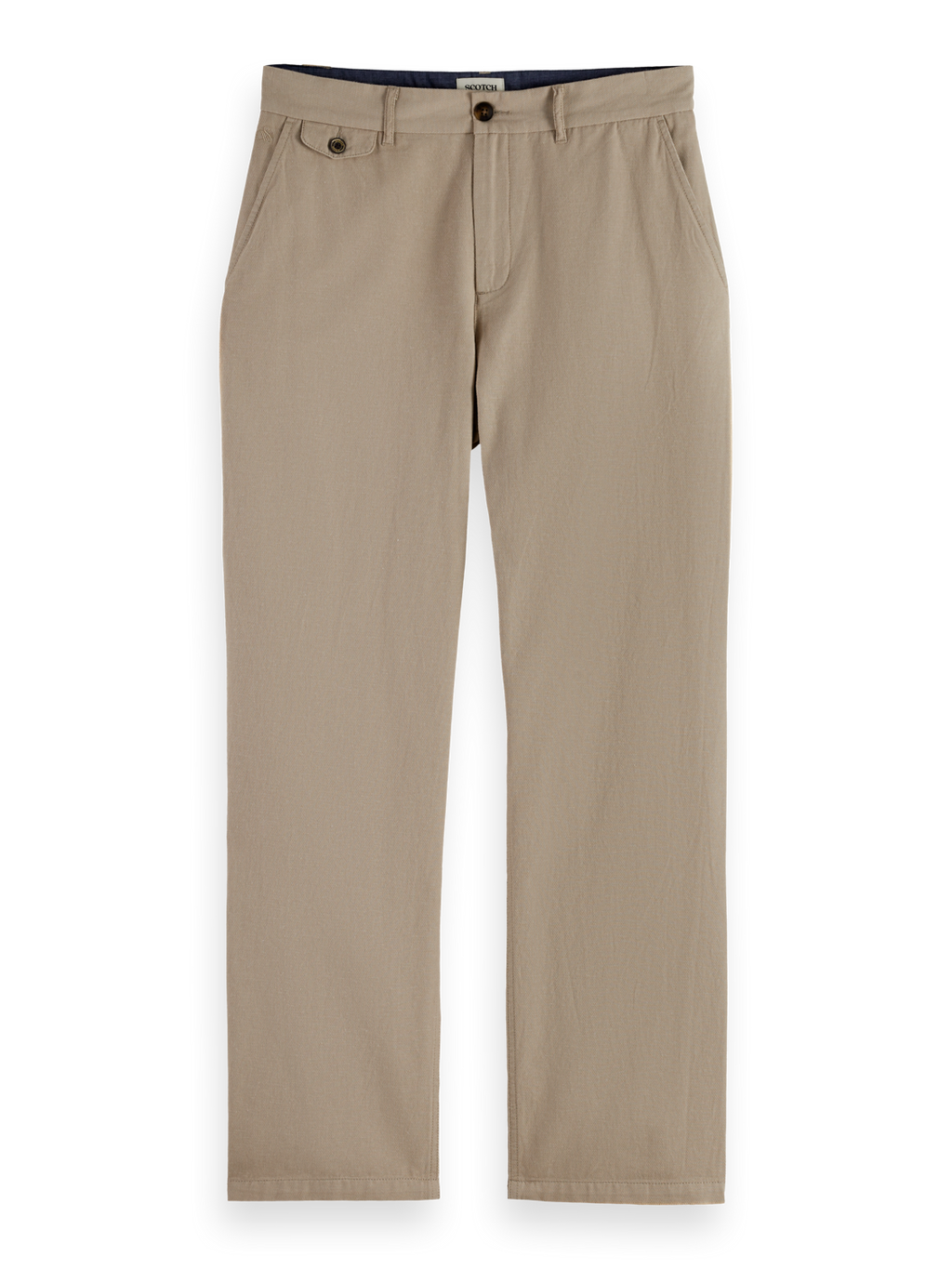 Otis - Relaxed Straight-Fit Cotton Linen Twill Chino