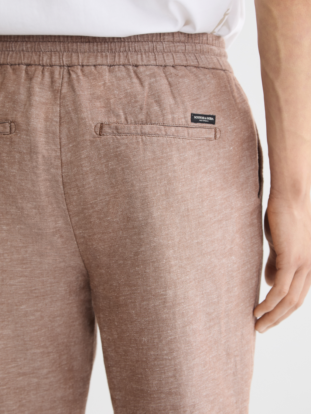 Seasonal Core - Warren Straight-Fit Cotton Linen Jogger