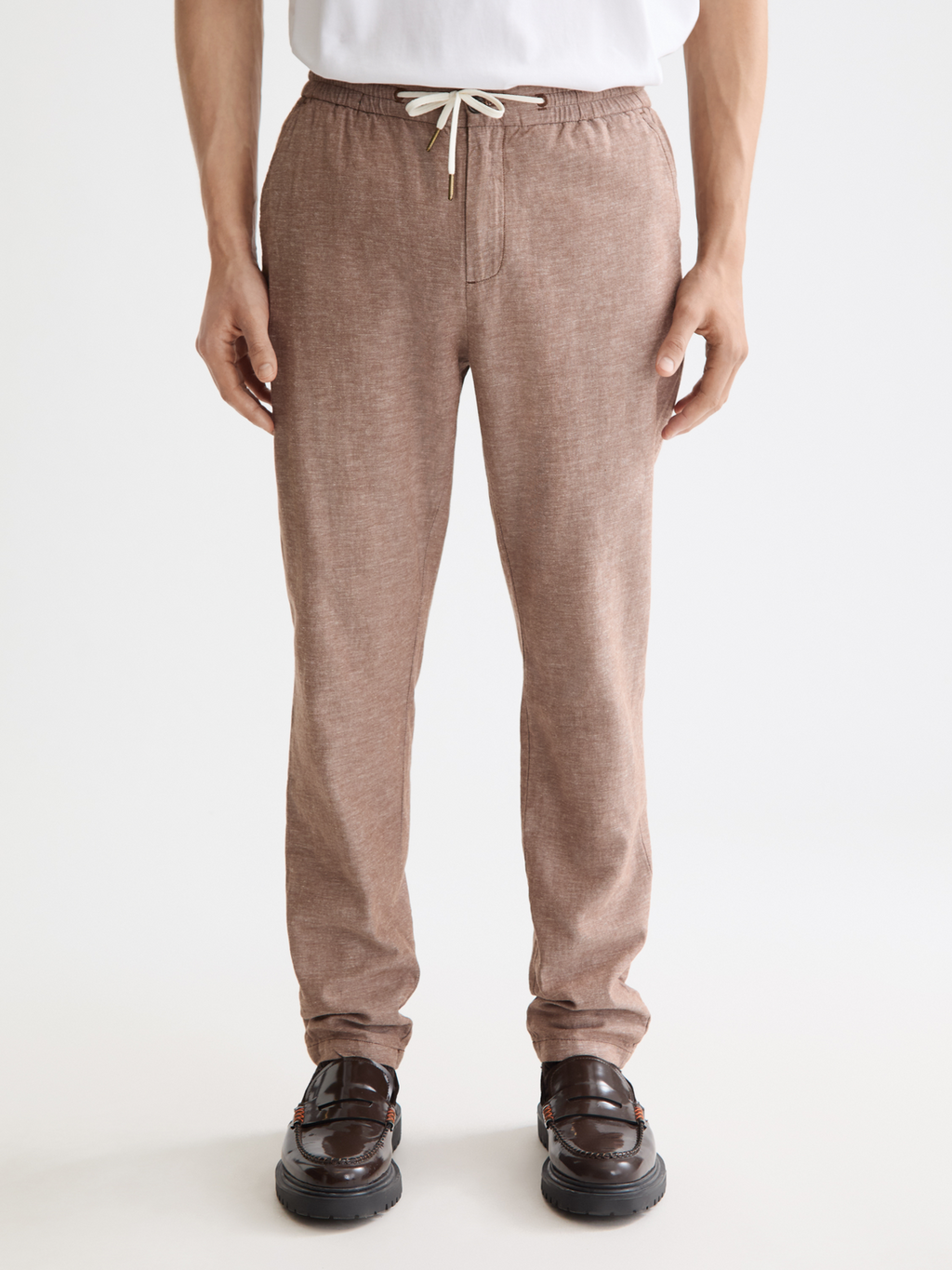 Seasonal Core - Warren Straight-Fit Cotton Linen Jogger