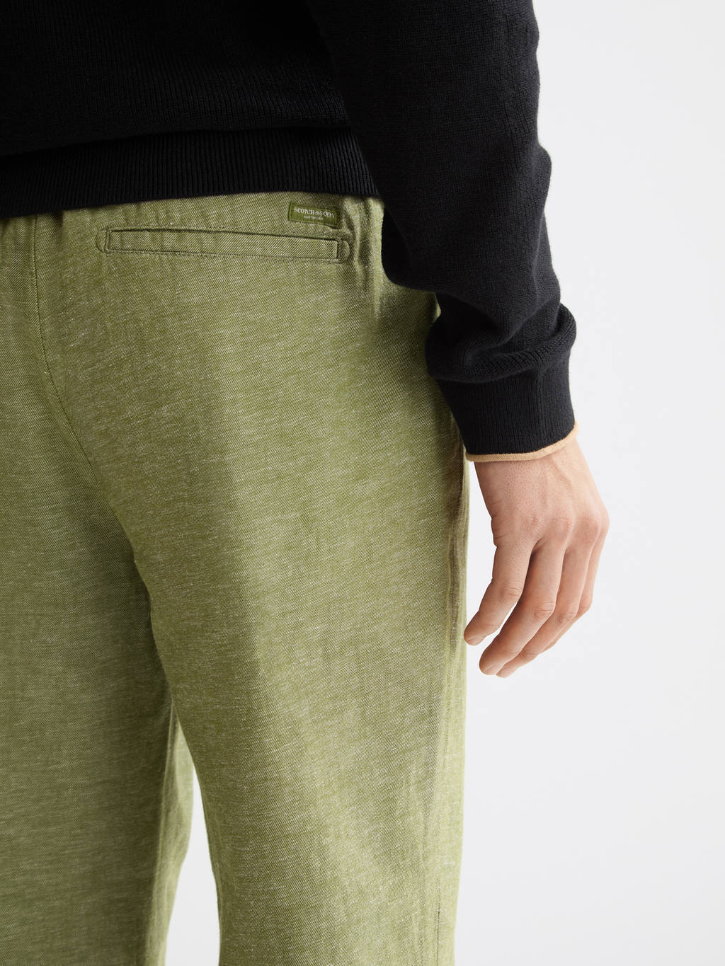 Seasonal Core - Warren Straight-Fit Cotton Linen Jogger