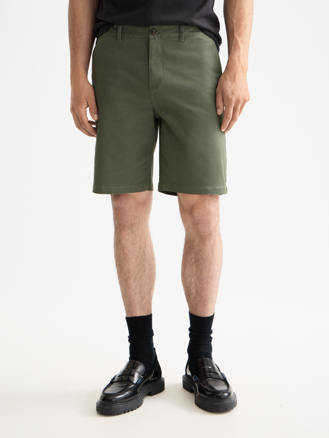 Seasonal Core - Stuart Washed Cotton Blend Regular Fit Short