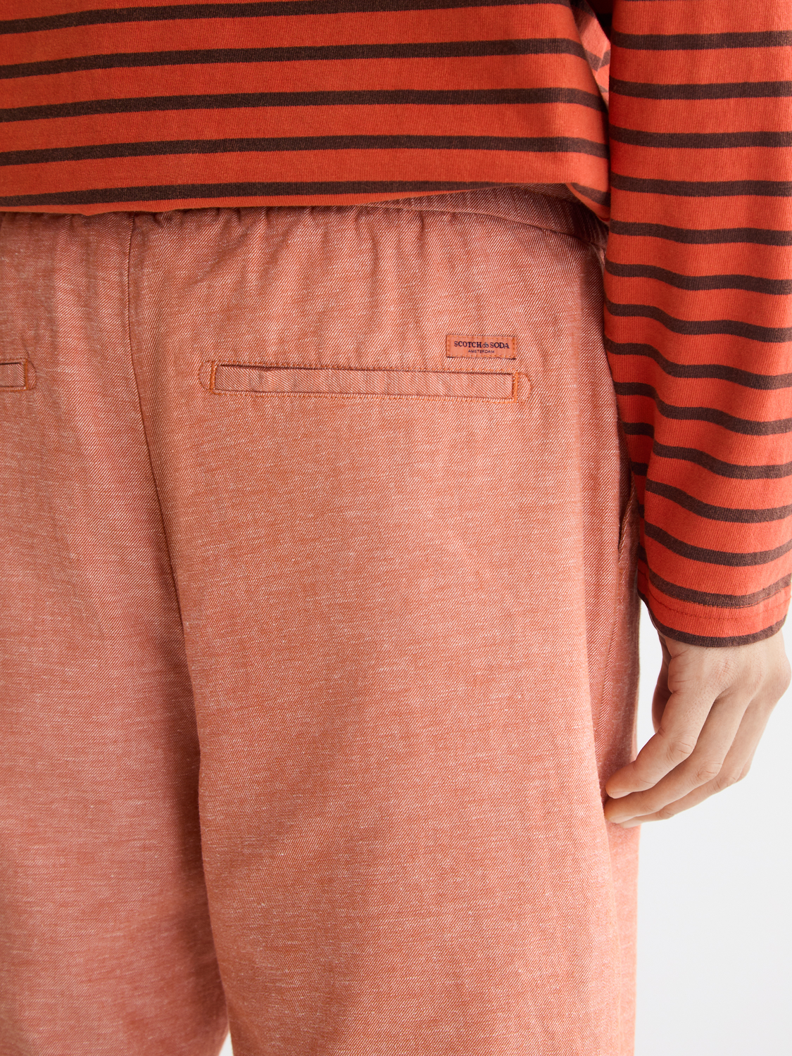 Seasonal Core Fave Cotton Linen Bermuda