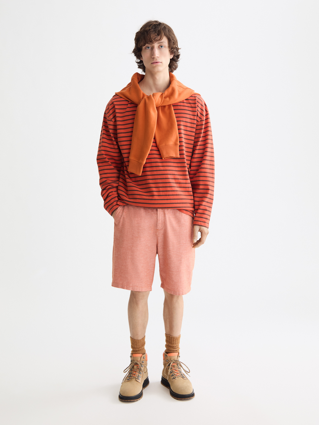 Seasonal Core Fave Cotton Linen Bermuda