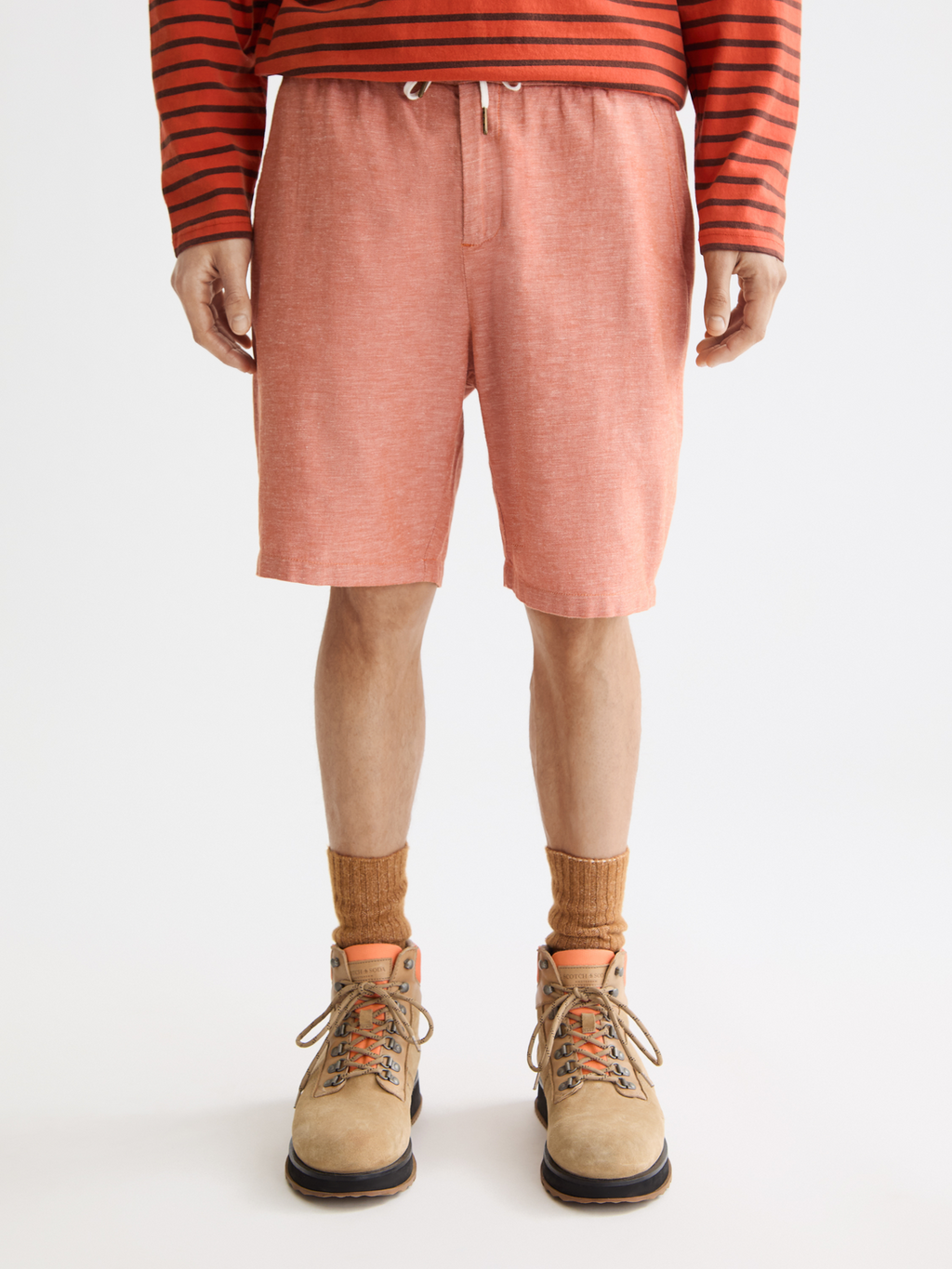 Seasonal Core Fave Cotton Linen Bermuda