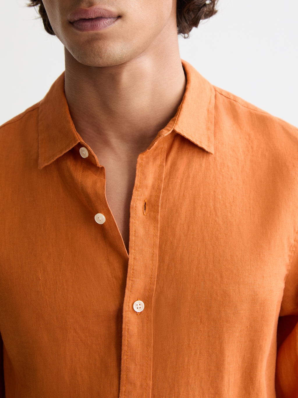 Seasonal Core - Regular-Fit Linen Shirt