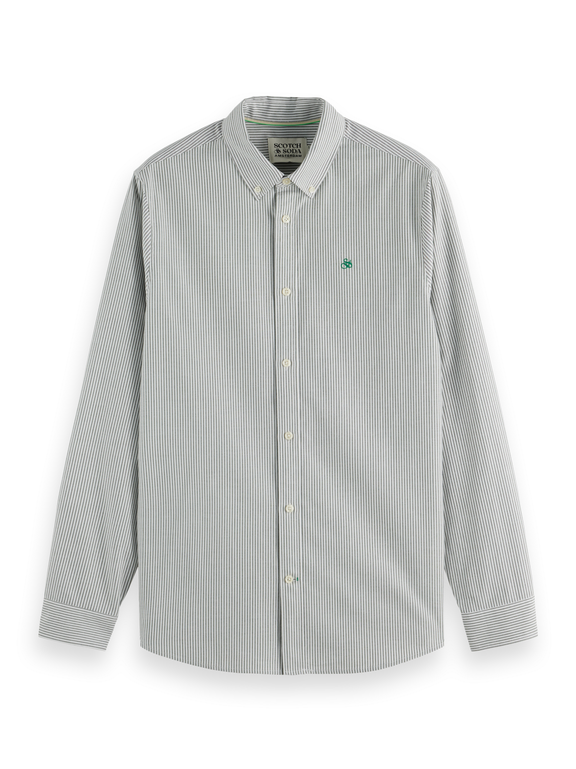 Seasonal Core - Striped Regular-Fit Oxford Shirt