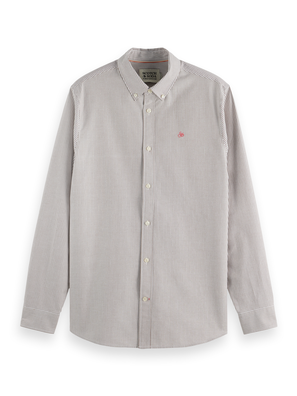 Seasonal Core - Striped Regular-Fit Oxford Shirt