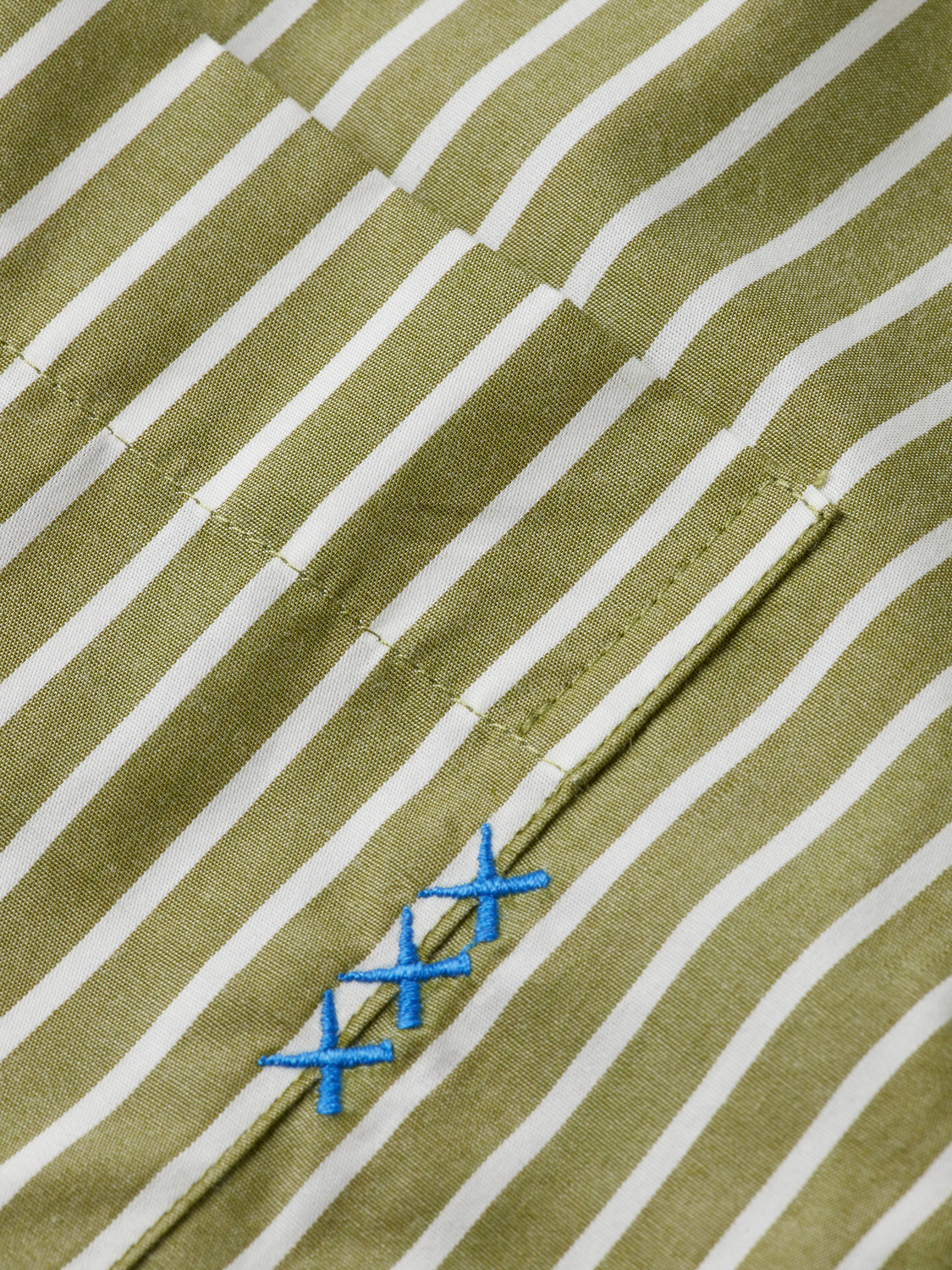 Striped Relaxed-Fit Poplin Shirt