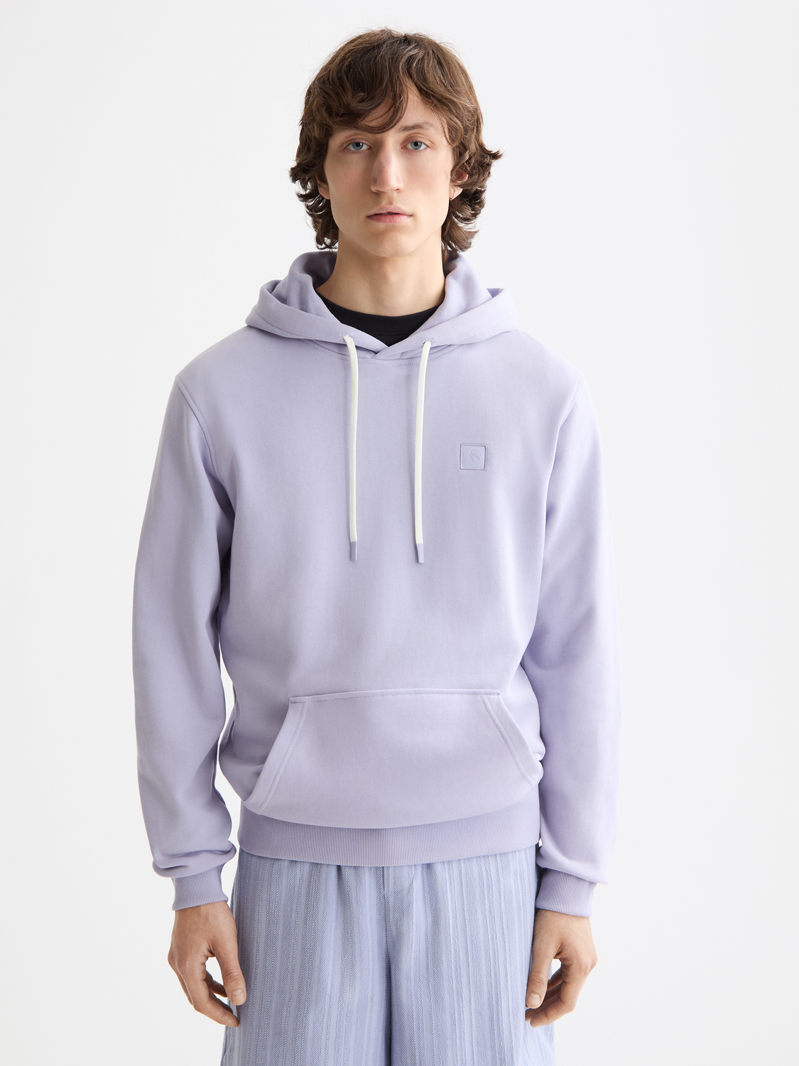 Seasonal Core - Regular-Fit Logo Badge Hoodie