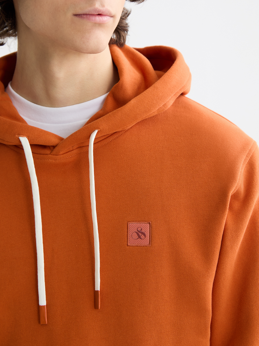 Seasonal Core - Regular-Fit Logo Badge Hoodie