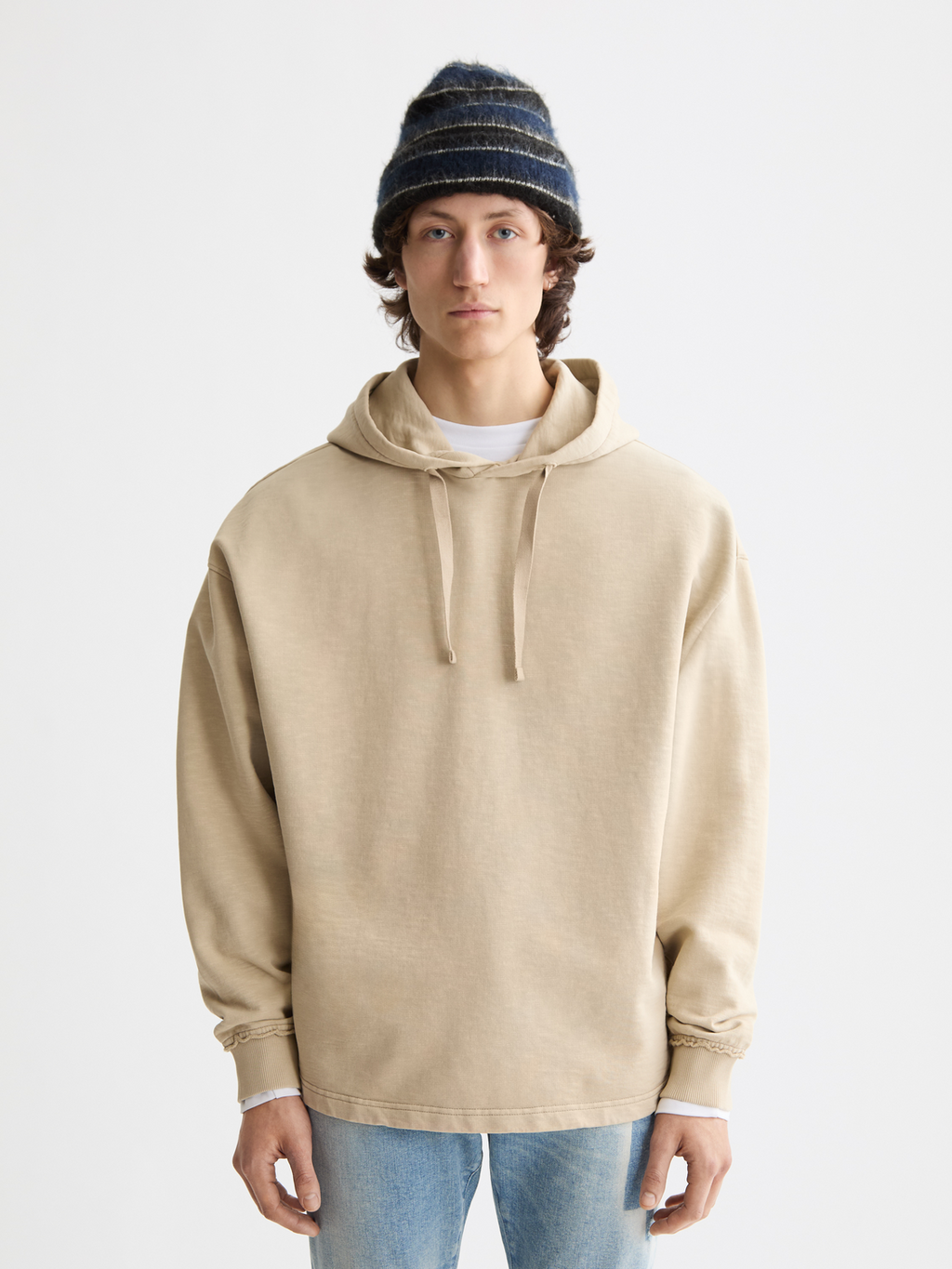 Seasonal Core - 3 Crosses Garment-Dyed Hoodie