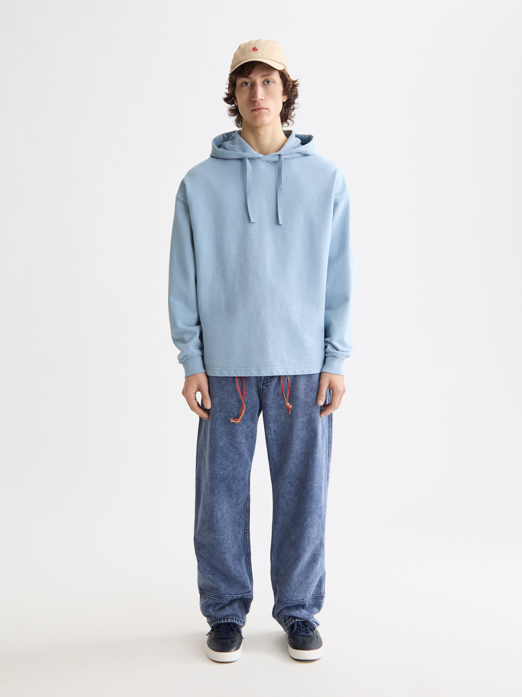 Seasonal Core - 3 Crosses Garment-Dyed Hoodie