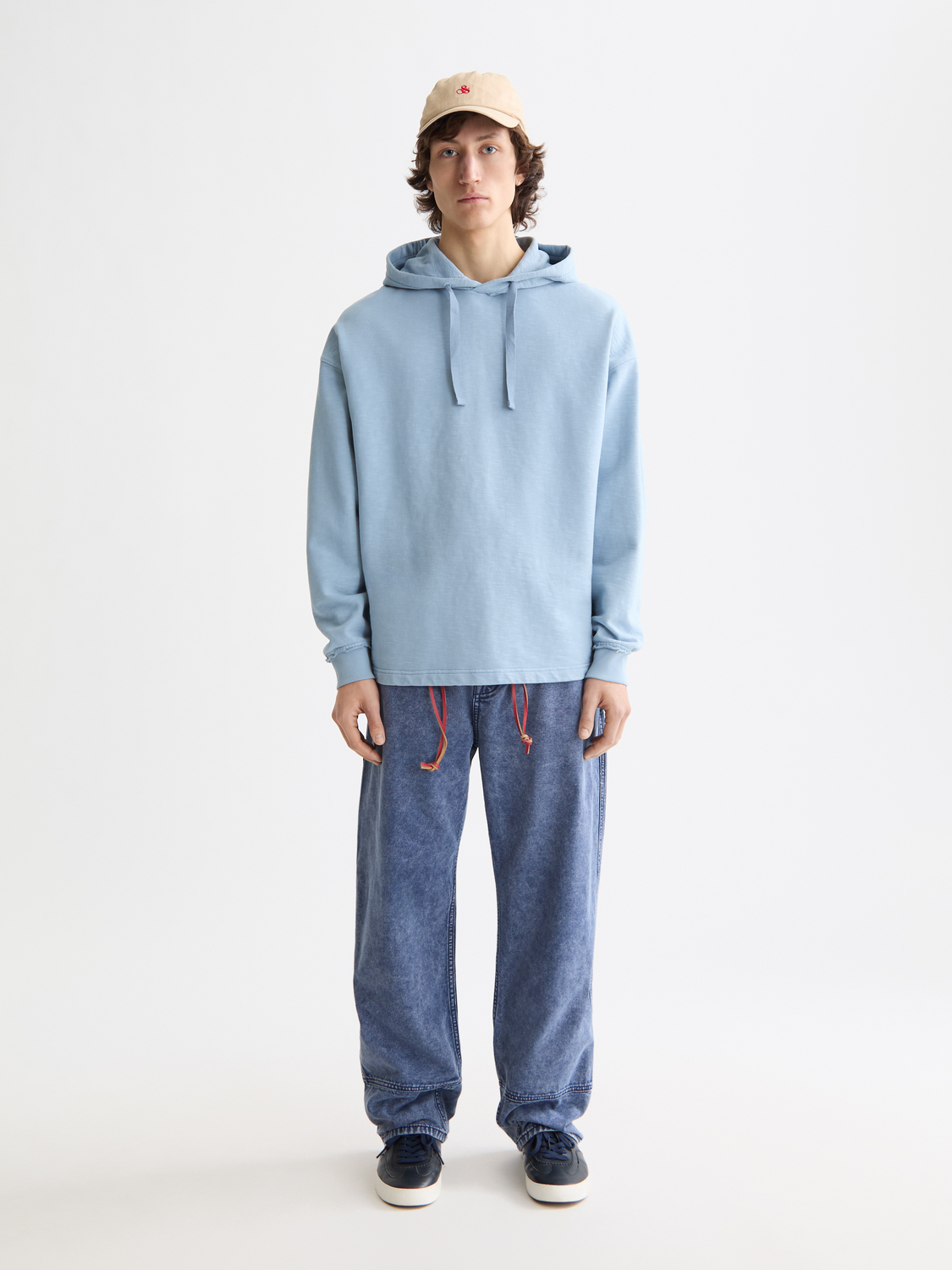 Seasonal Core - 3 Crosses Garment-Dyed Hoodie